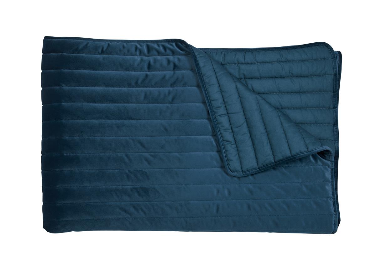 KAAT Amsterdam plaid Confer - 260x260 cm - blauw
