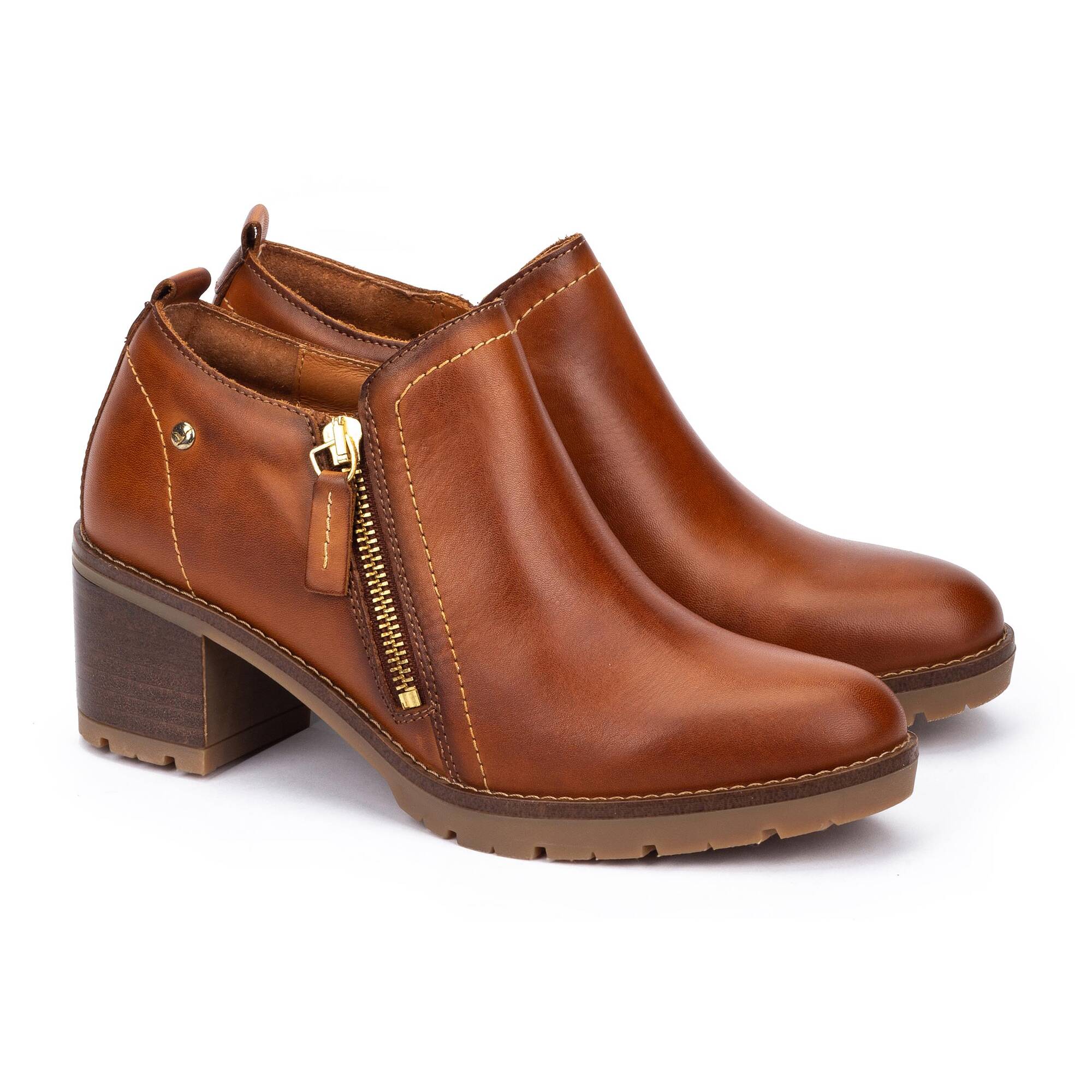 LLANES - Zapato abotinado con cremallera para mujer