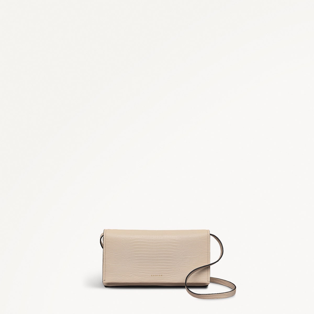 Lexington Lane - Faux Lizard Small Flapover Cross Body Bag - OHD14901