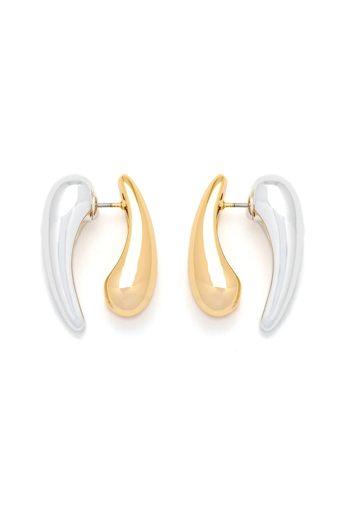 Mixed Metal Earrings