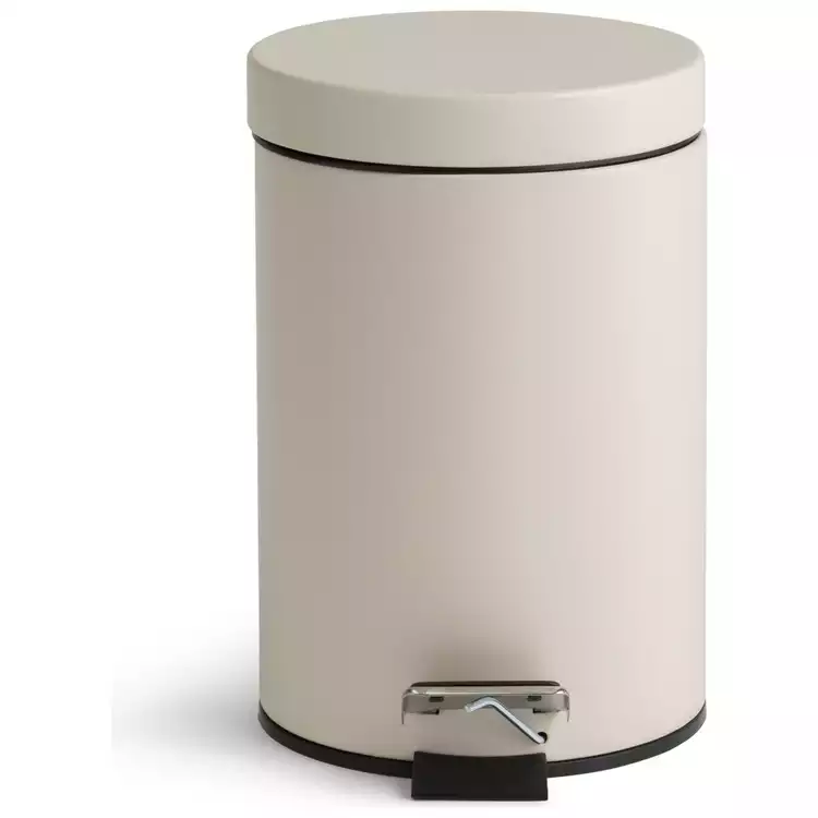 Habitat 3Litre Pedal Bin - Cream