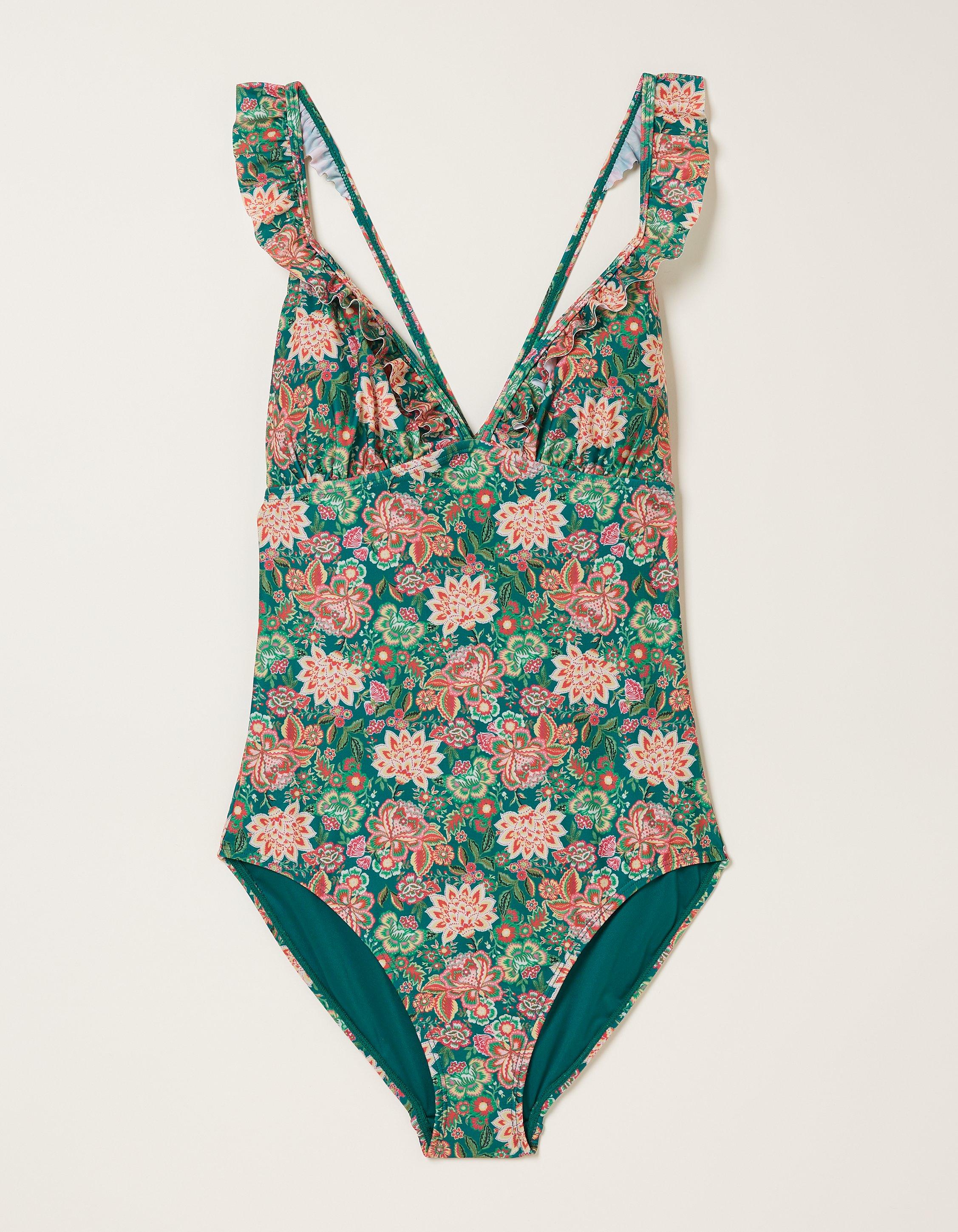 Tummy Control Paradise Frill Swimsuit
