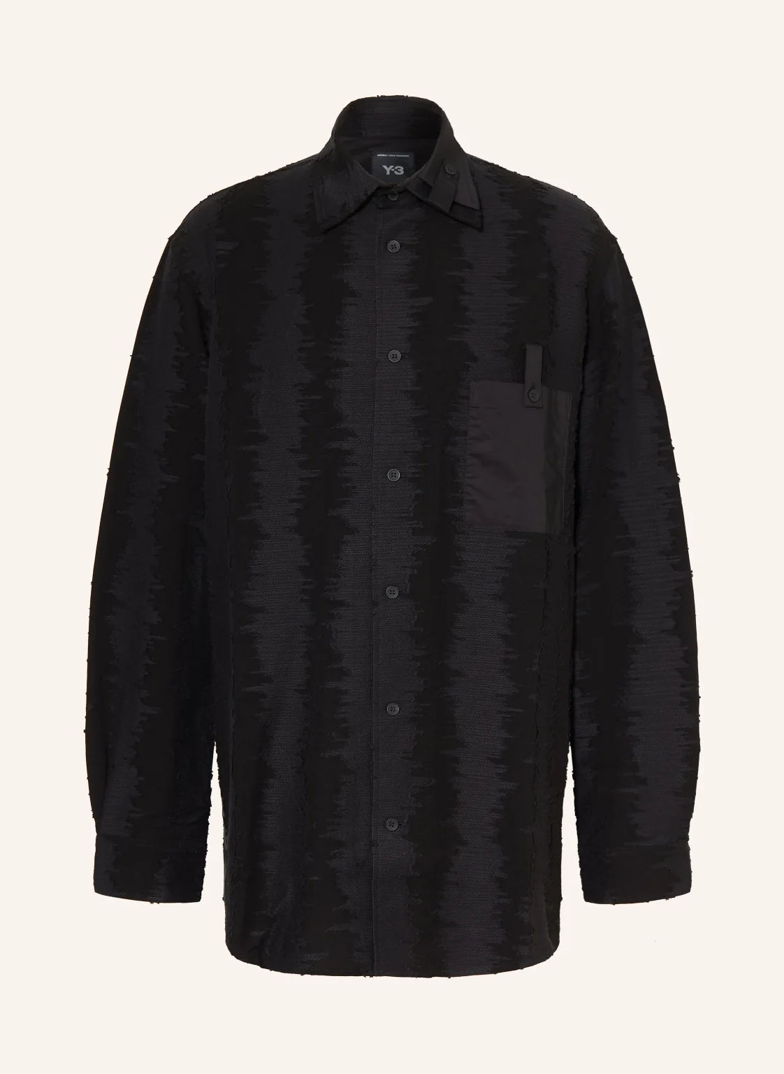 Y-3 Jacquard-Hemd Comfort Fit