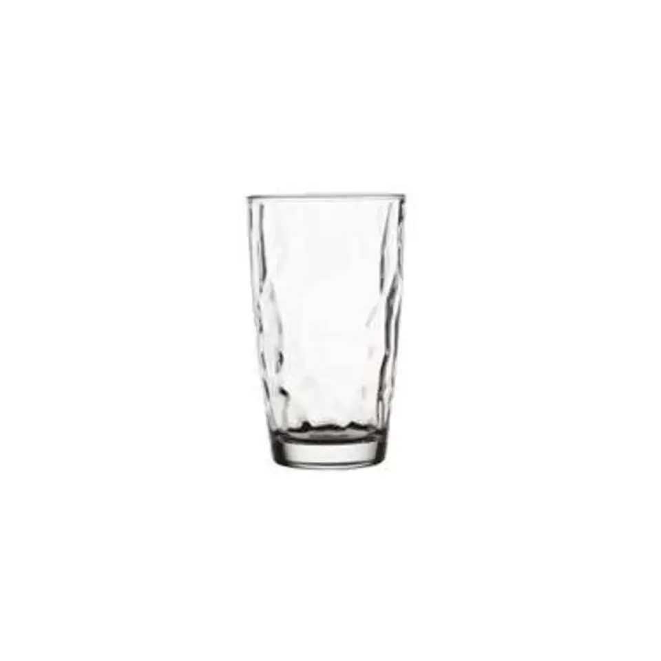 6x Stuks tumbler waterglazen/sapglazen Diamond Dof 470 ml