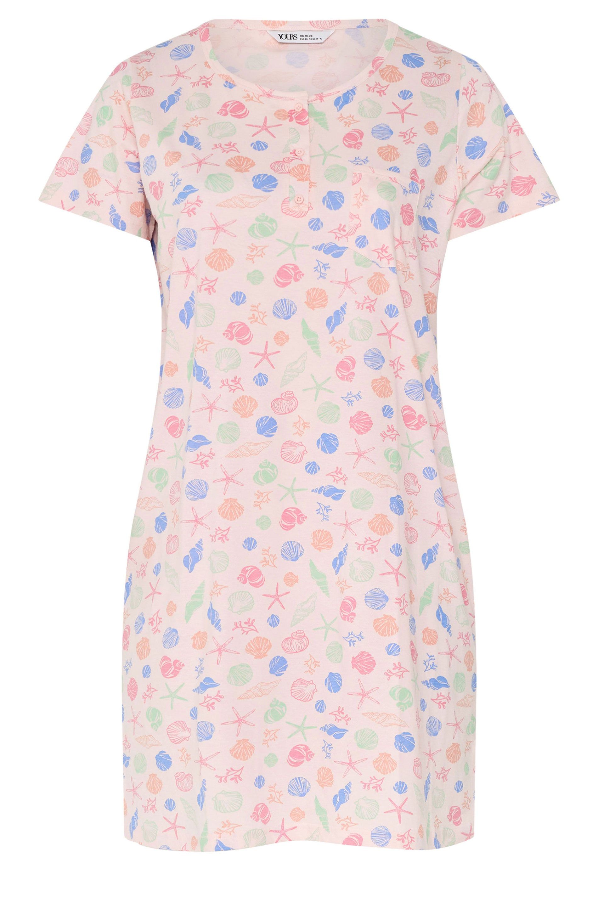 Yours Shell Placket Nightdress