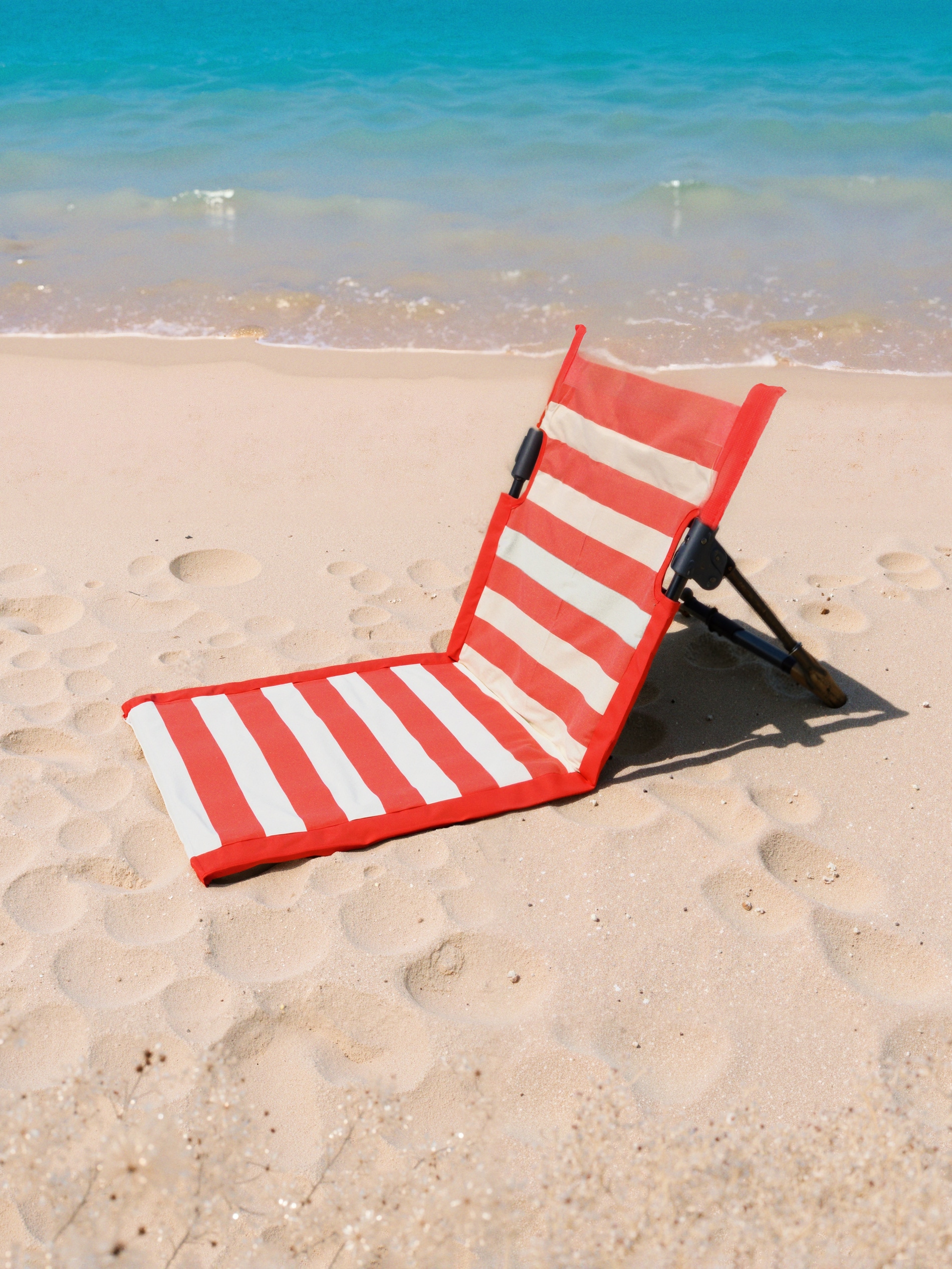 Składane krzesło plażowe