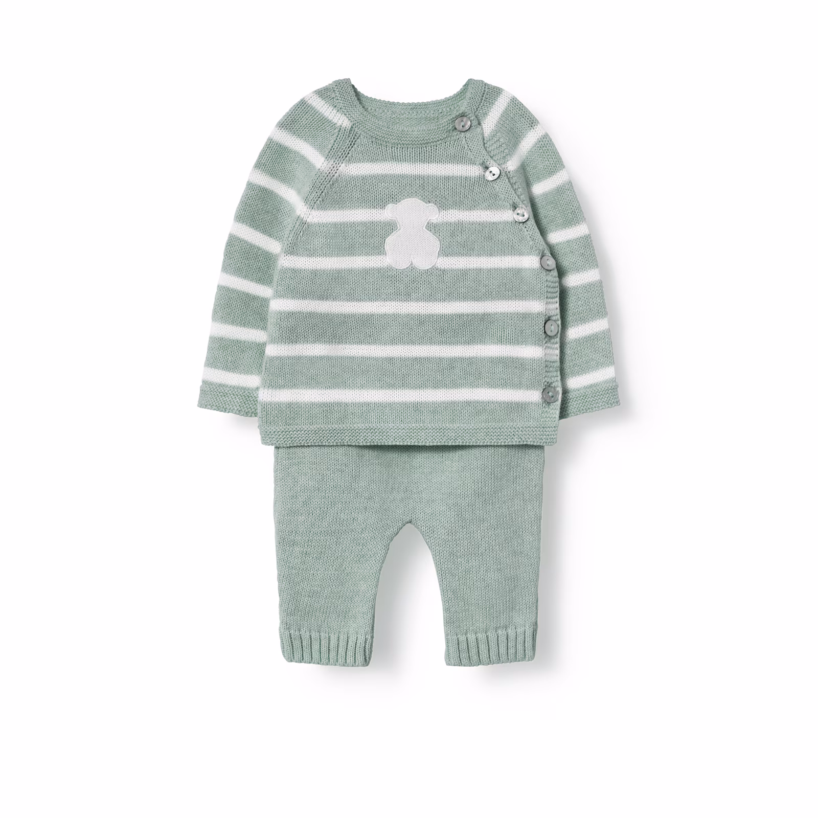 Conjunto de bebé de recién nacido Tricot bruma