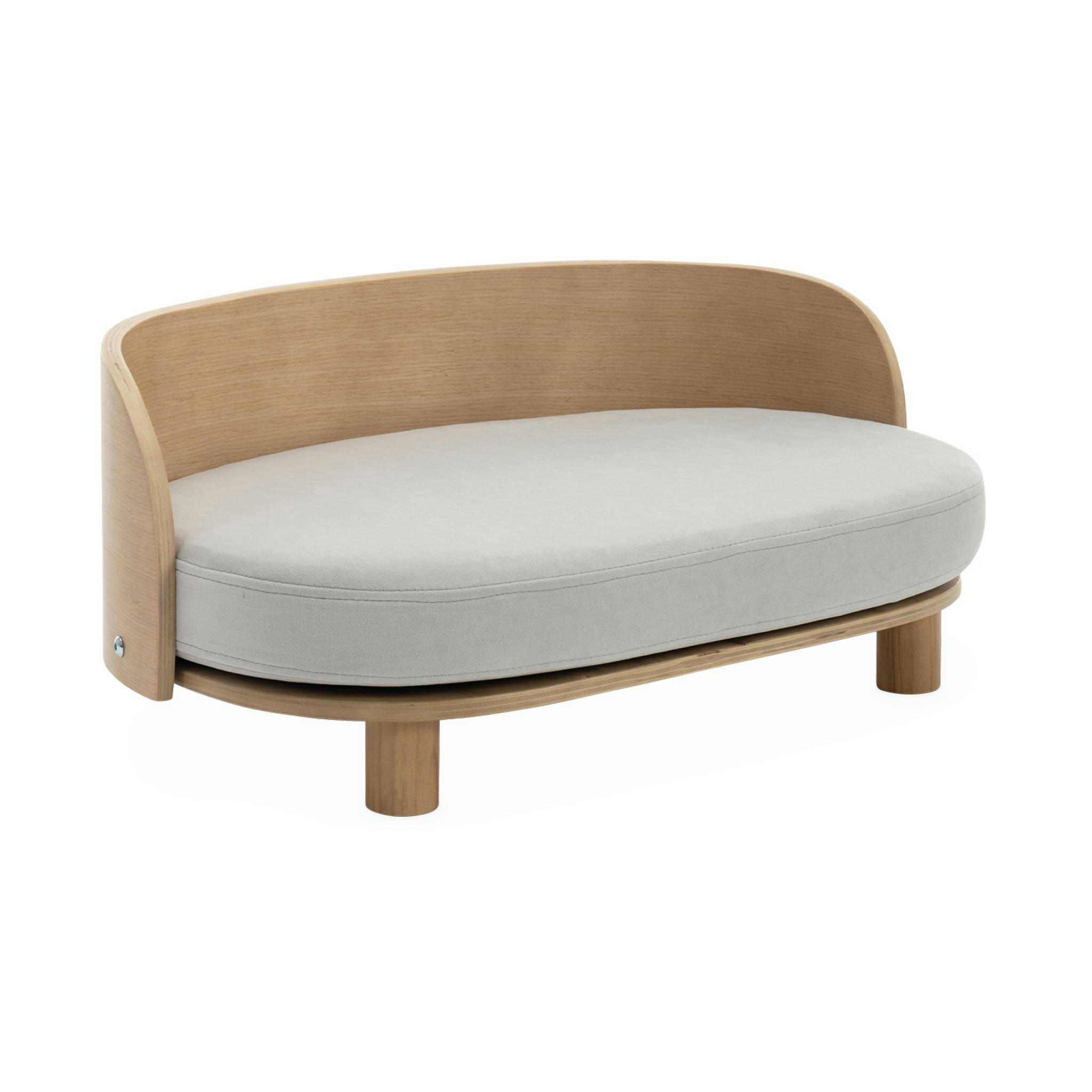 FILOU - Panier pour chien et chat gris clair lit pour animaux|sweeek