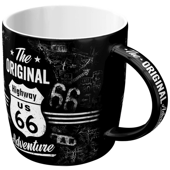 Tasse, Keramik, mehrfarbig