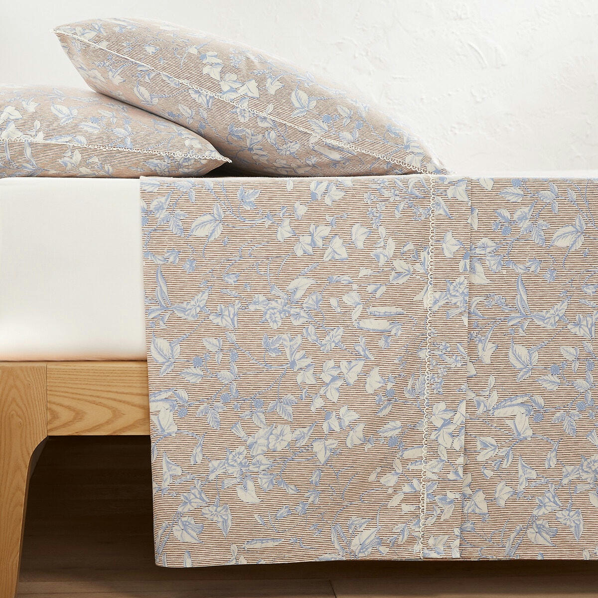 Drap plat percale lavée, Melusine