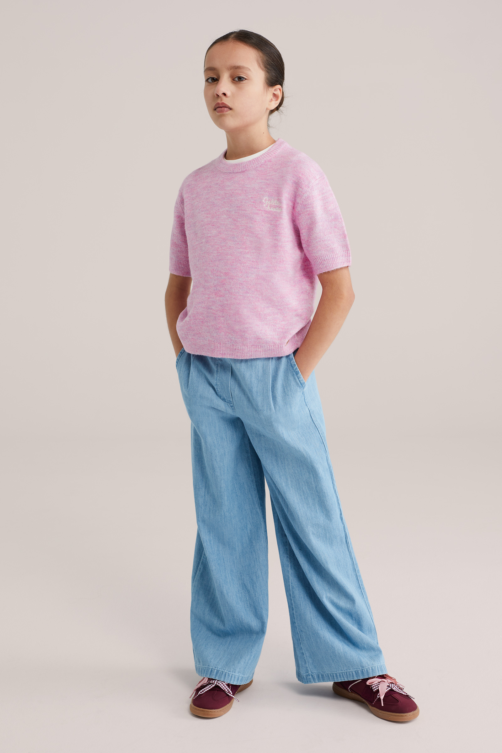 Meisjes trui met embroidery