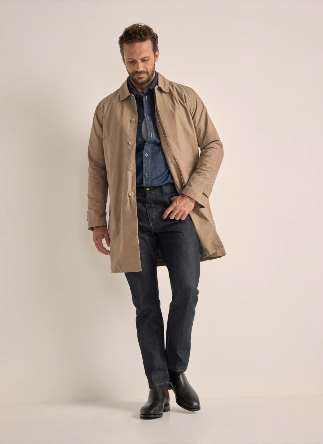 Men's Light Weight Town & Country Coat