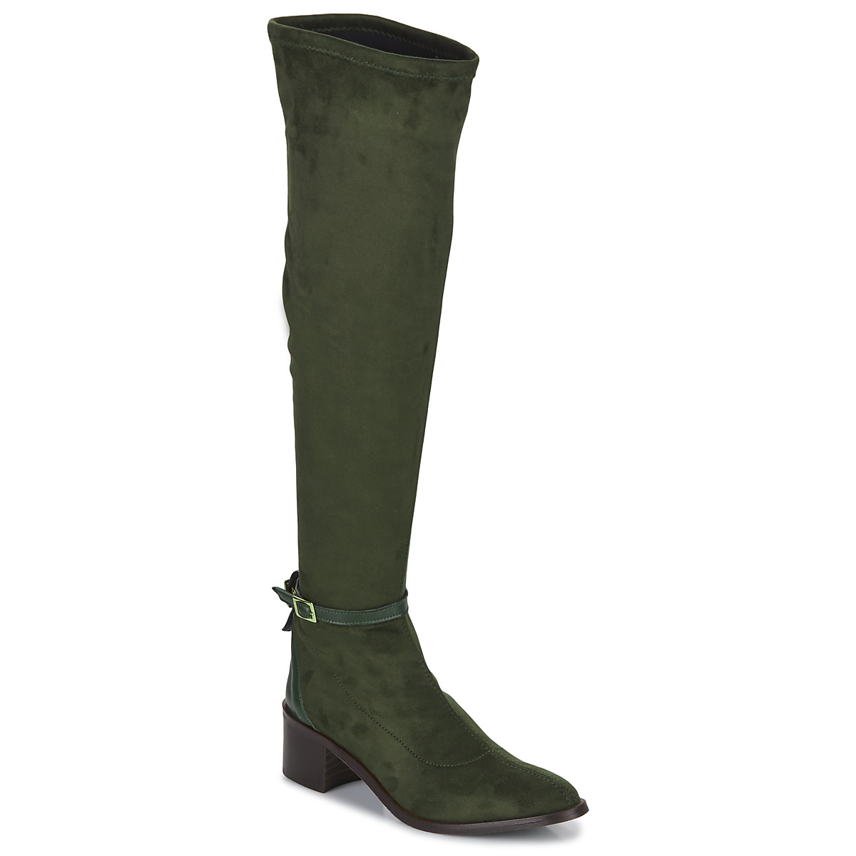 JB Martin - LAURA - Canvas / Suede / Stretch / Kaki