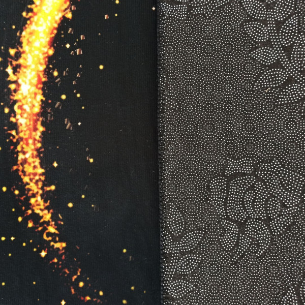 Dywan BLACK and GOLD N 15 60 x 100 cm czarny