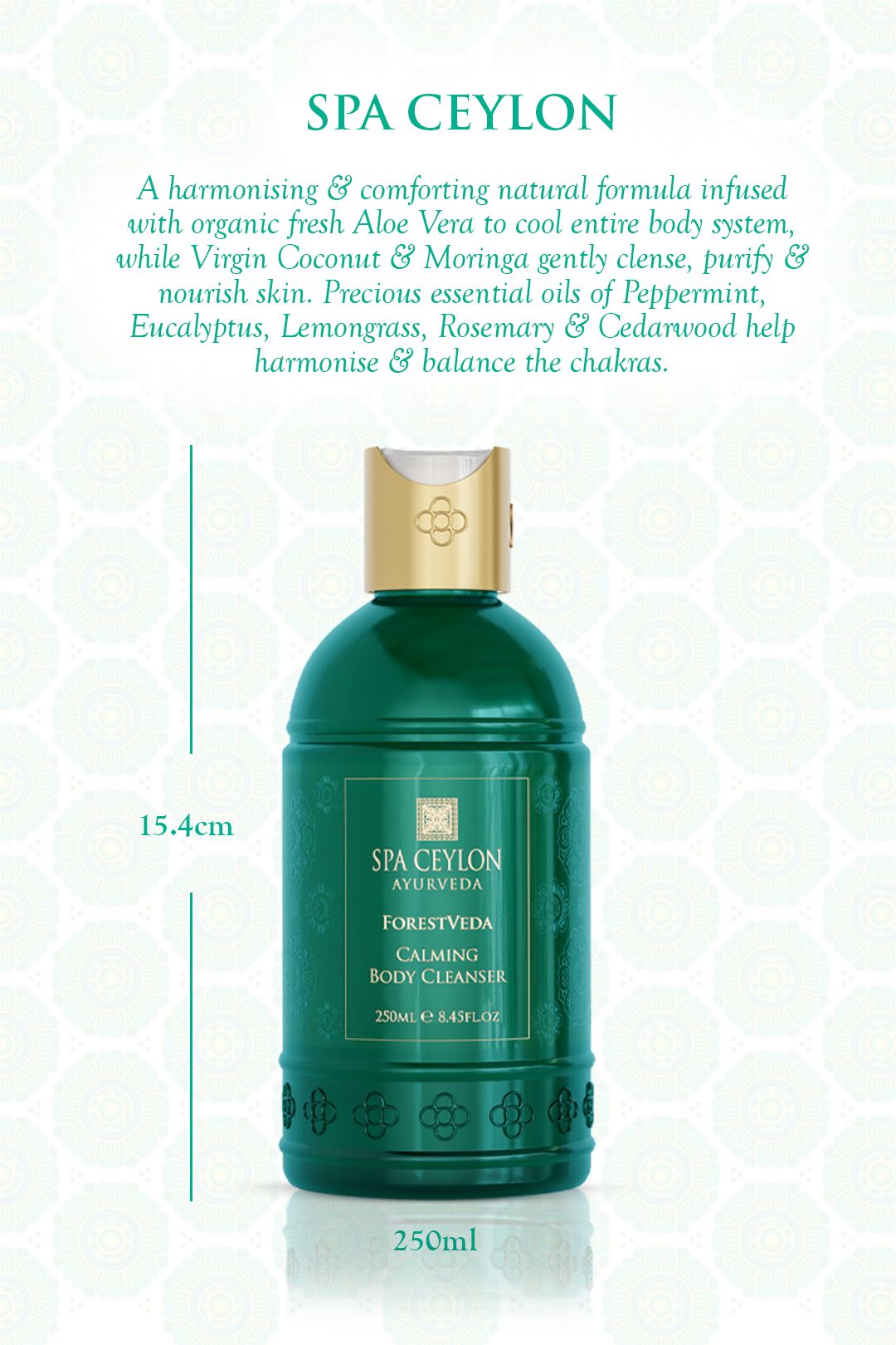 Spa Ceylon ForestVeda - Calming Body Cleanser 250ml