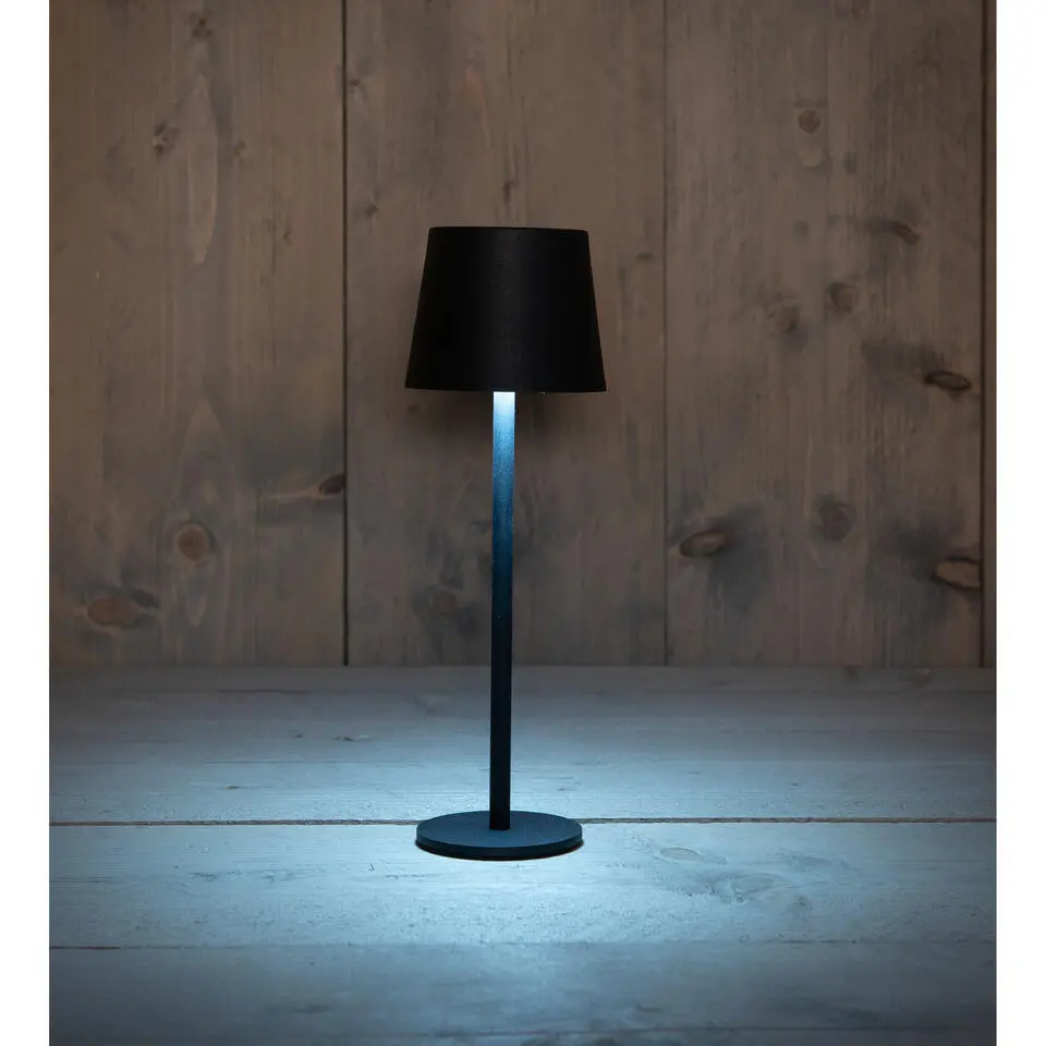 Anna Collection Portable tafellamp - zwart - binnen en buiten