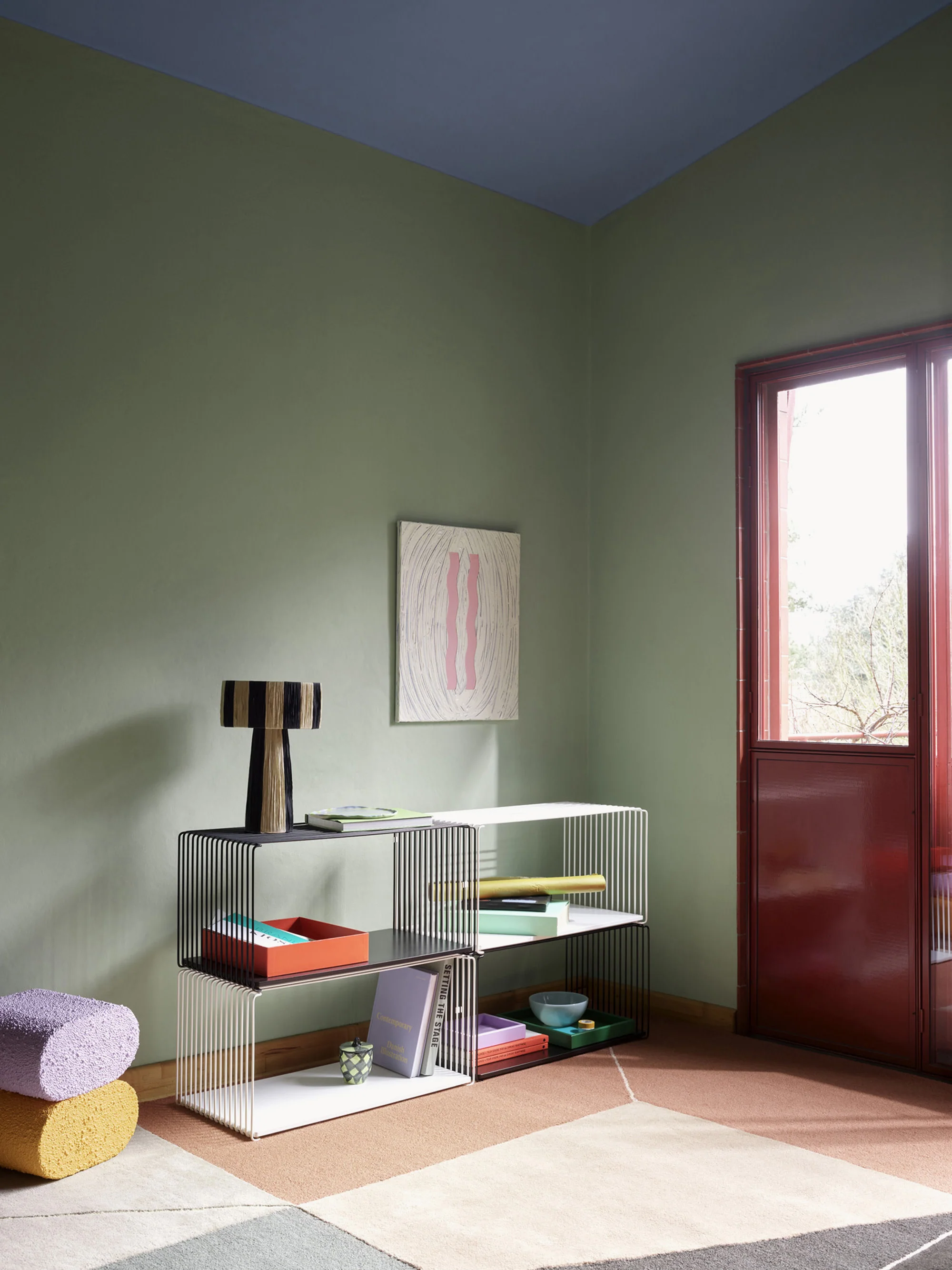 Regalelement Panton Wire Extended für modulares Regalsystem, B 70 cm