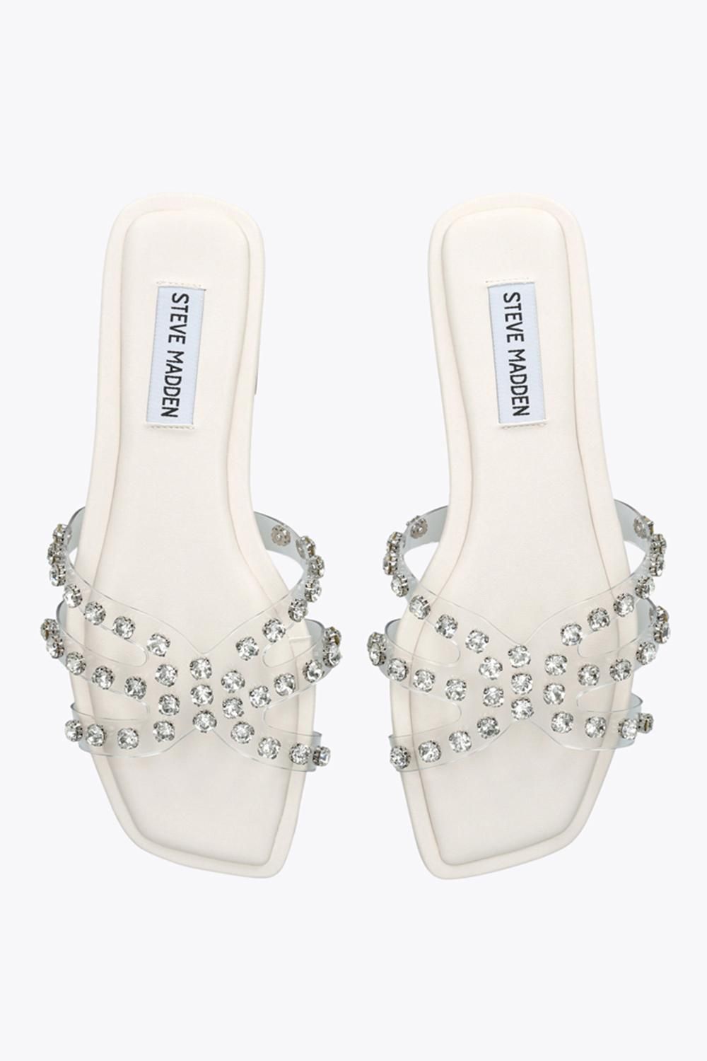 STEVE MADDEN Loretto White' Sandals