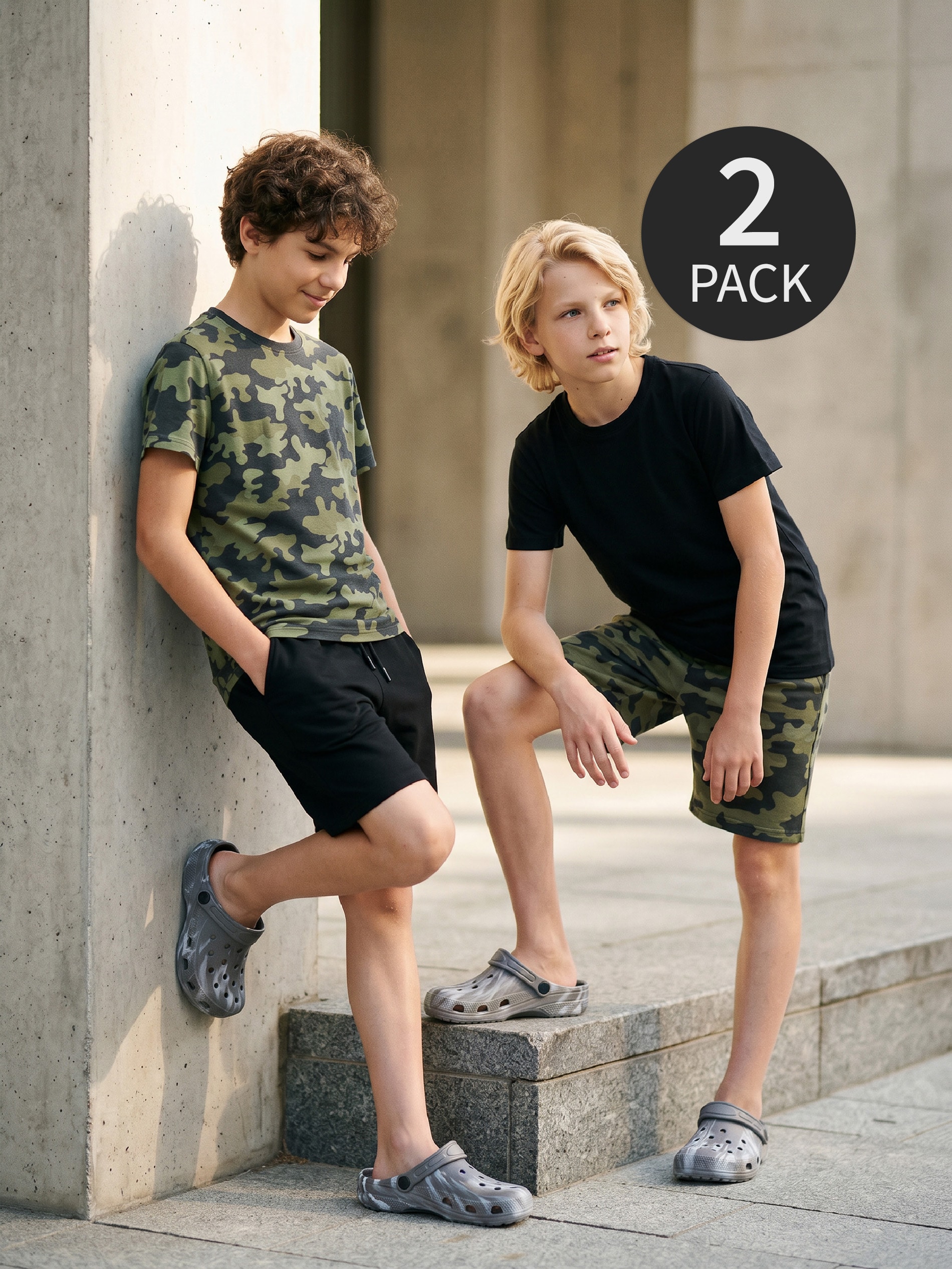 Bawełniane koszulki 2 pack