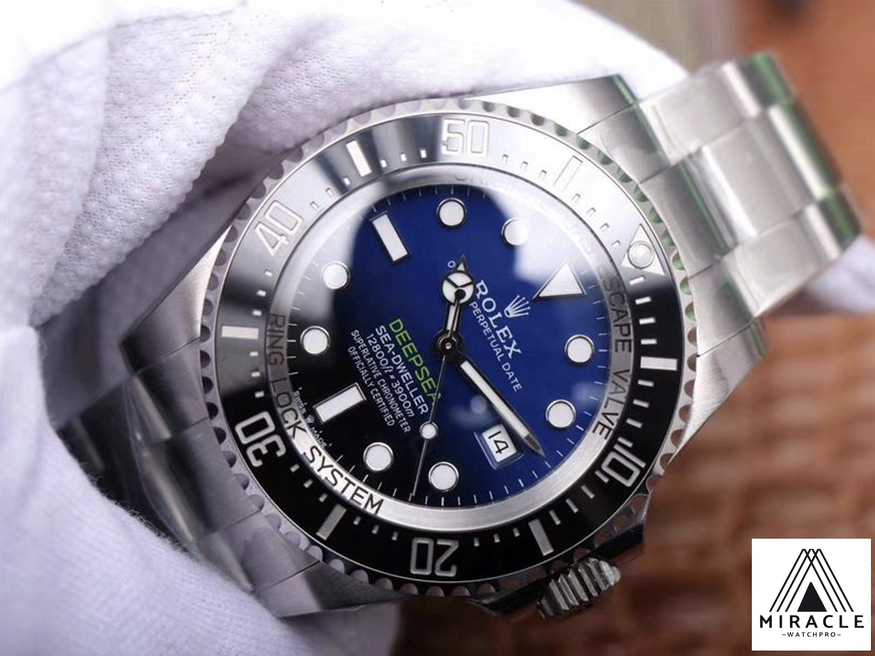 ROLEX-SEA DWELLER-ref.M126660-0002-Elite Clone-44mm-Replica Watch