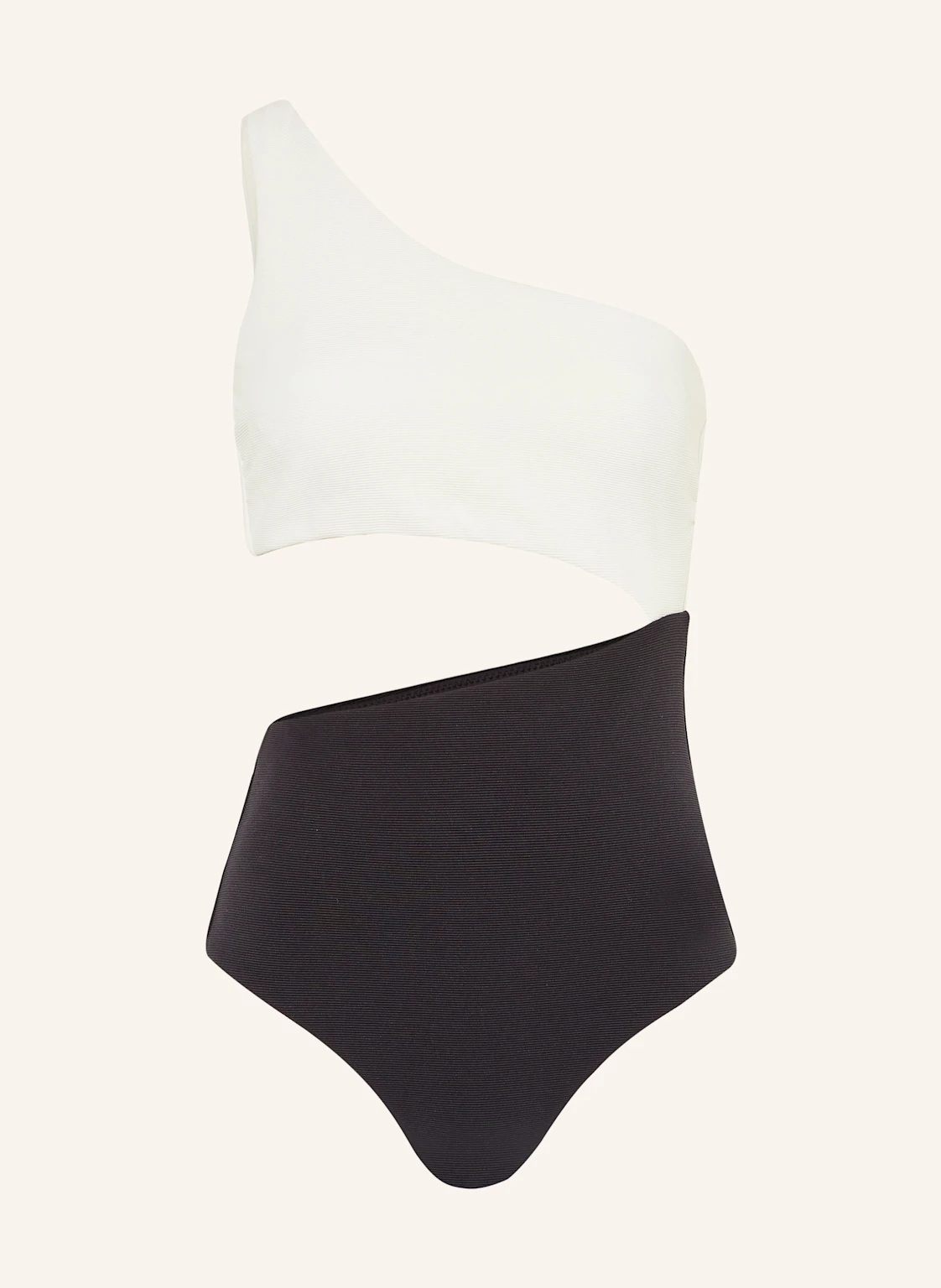 JETS Australia One-Shoulder-Badeanzug VERSA RIB