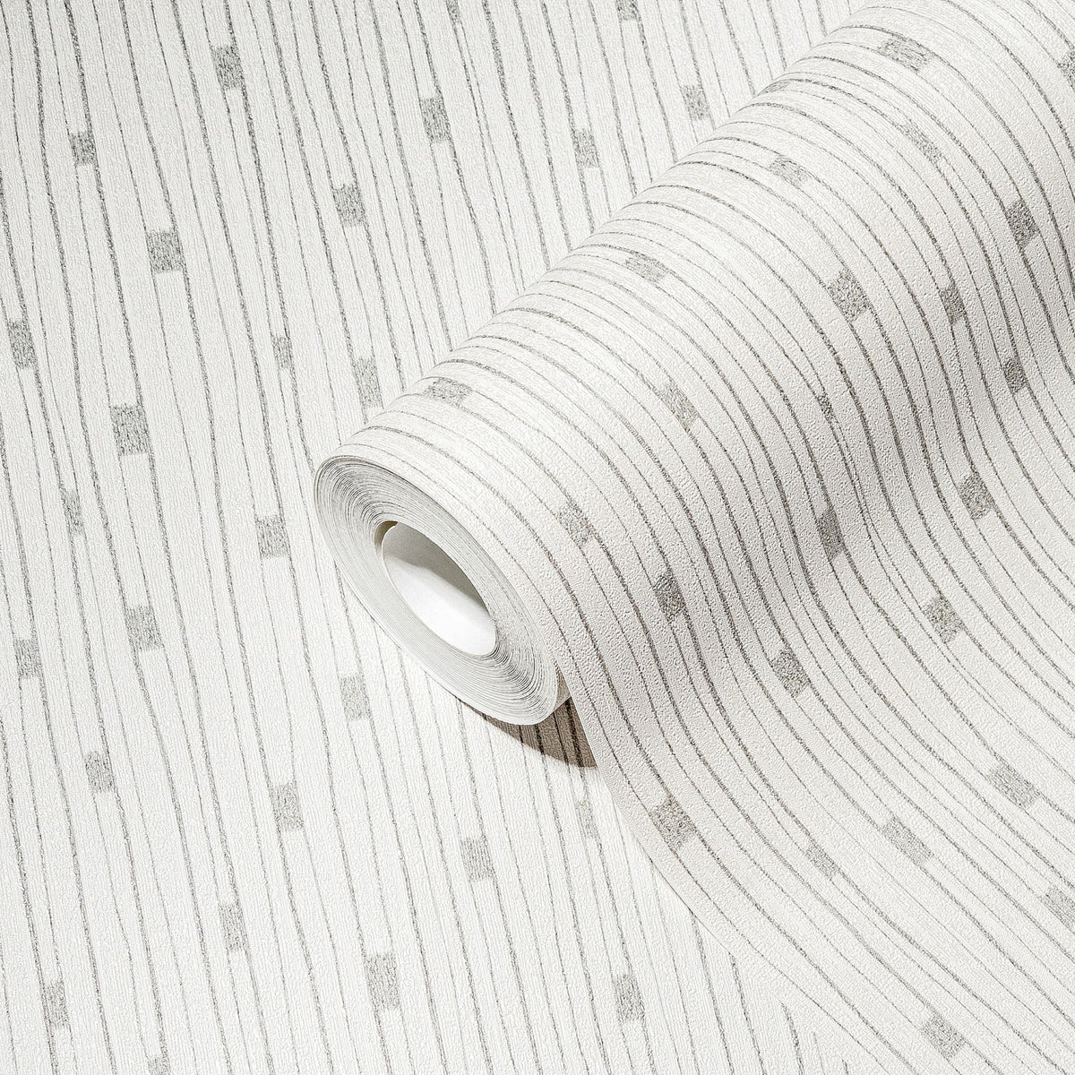 A.S. Création behang terrazzo crème, grijs en zilver - 53 cm x 10.05 m - AS-388221