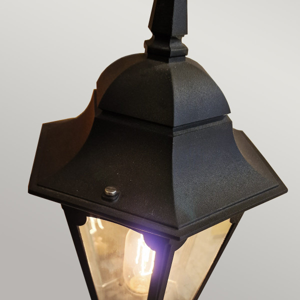 Lampa ogrodowa stojąca czarna Parish Mini wys:45 cm 1xE27x60W IP44 Elstead
