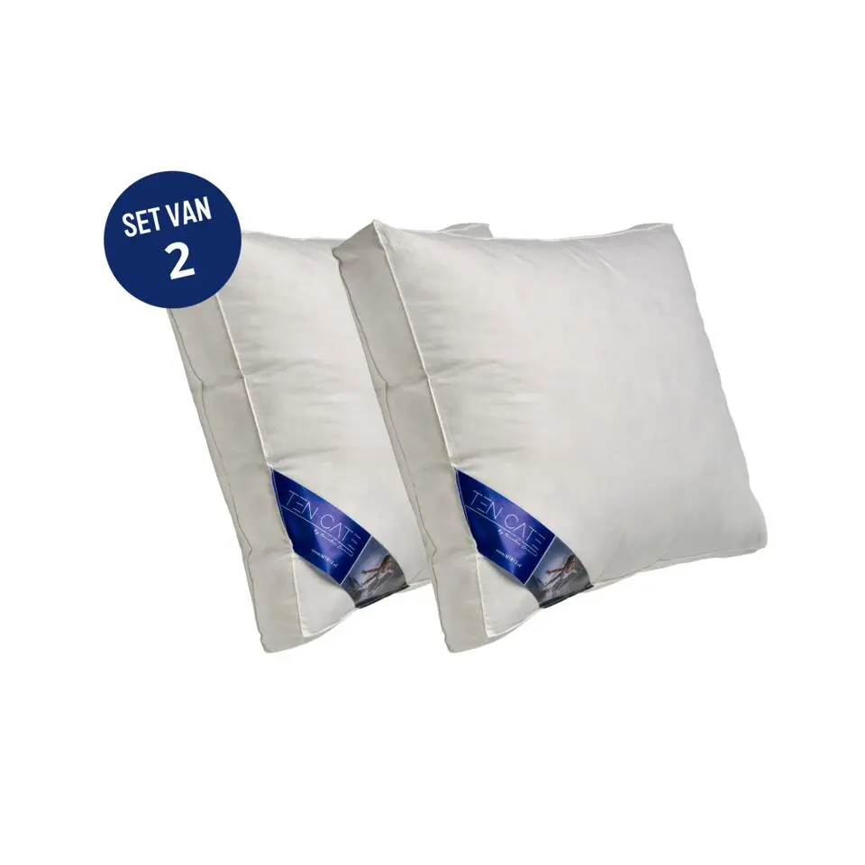 Ten Cate boxkussen - halfdons - 60x70 - 2 stuks