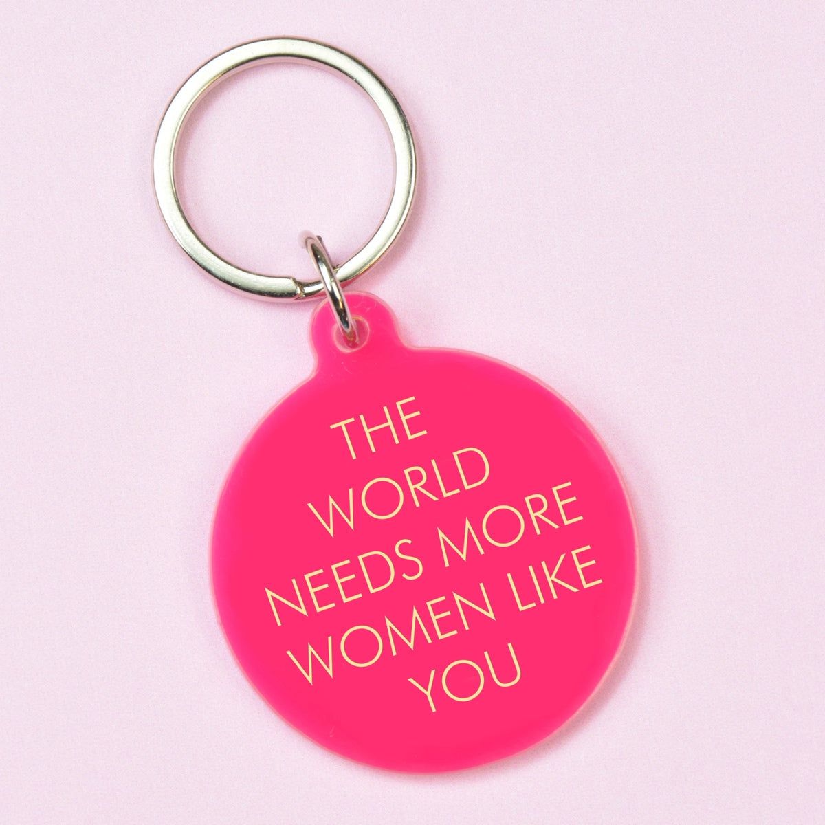 Flamingo Candles The World Needs More Women Like You Keyring