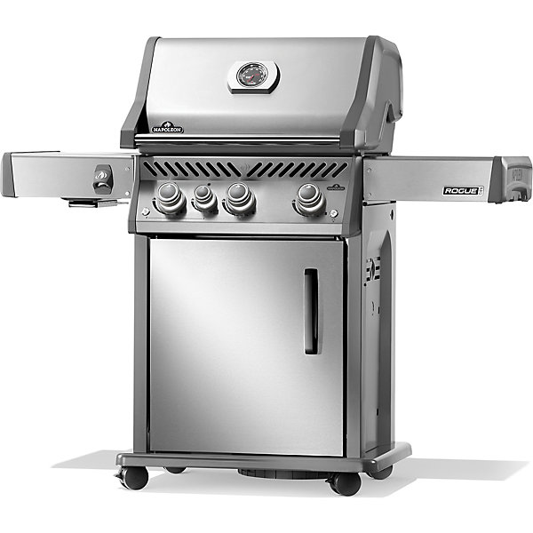 Barbecue à gaz Napoleon Rogue Pro inox 3 brûleurs avec Sizzle Zone