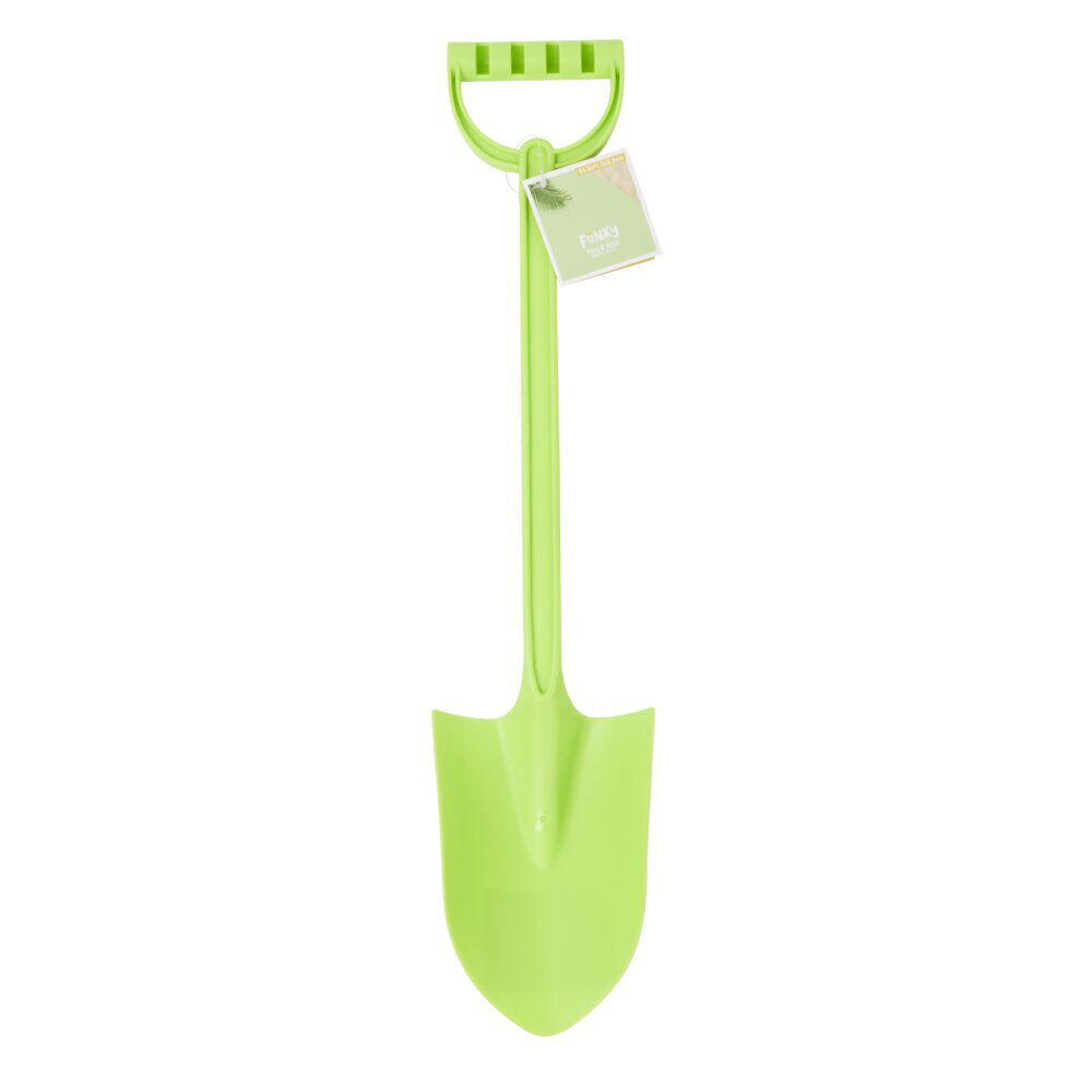 Pelle de plage plastique coloré L51,5cm (3 modèles)