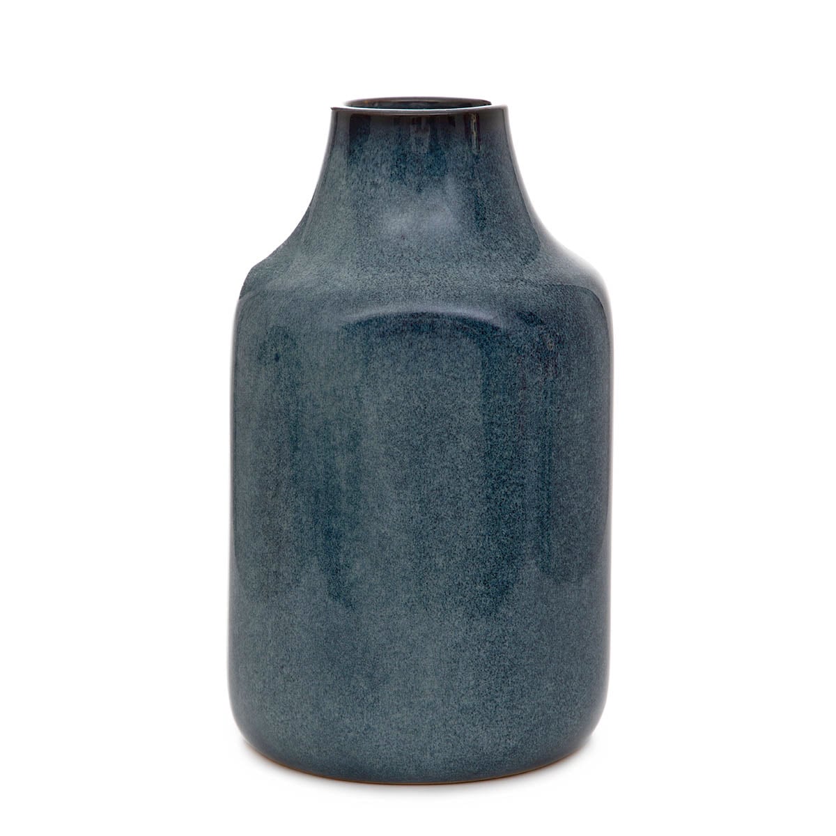 Wazon RUFUS ceramiczny granatowy 13x13x22 cm