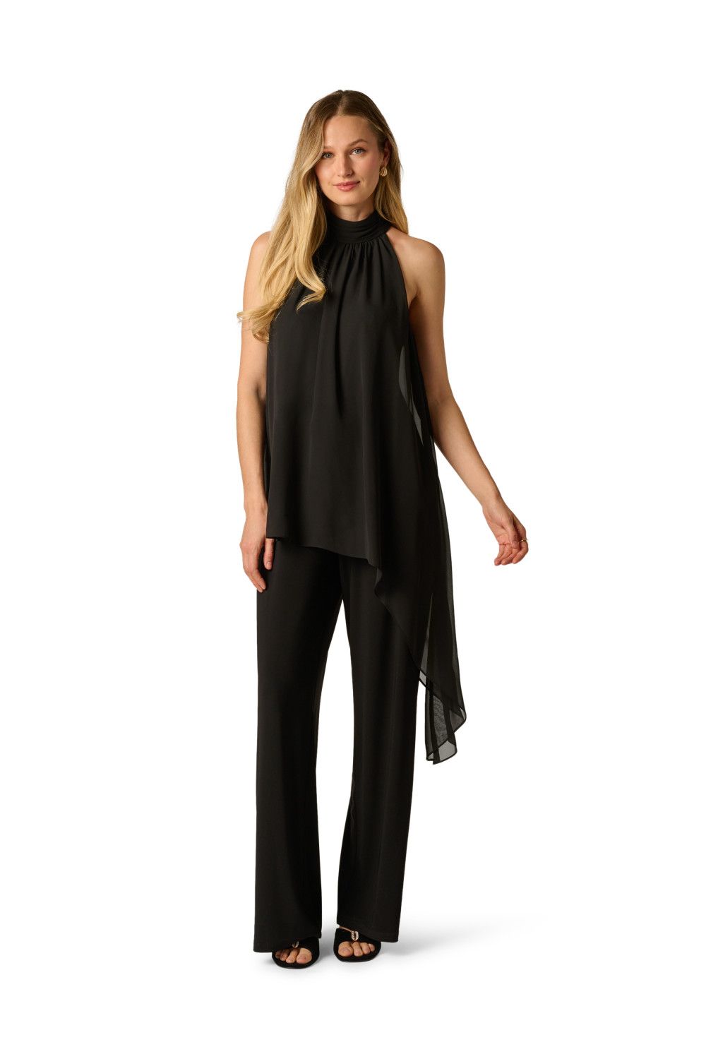 Adrianna Papell Jersey Combo Jumpsuit