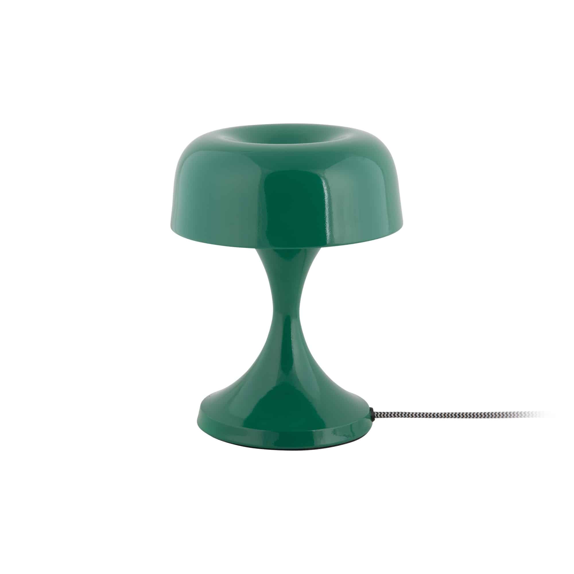 Leitmotiv tafellamp Moda Retro - groen - 15.5x15.5x20cm - Paddenstoellamp
