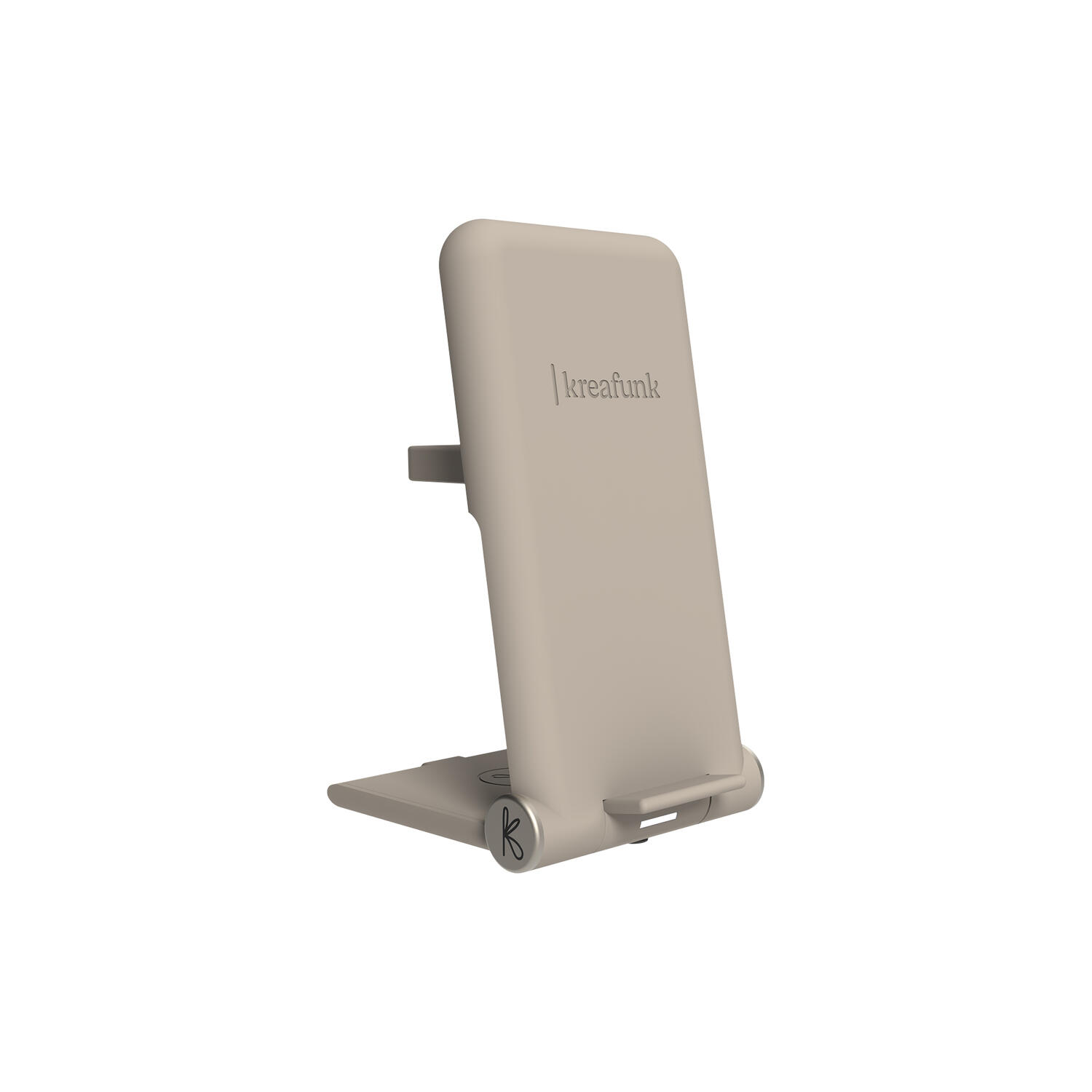 reCHARGE   tr&aring;dløs powerbank, ivory sand