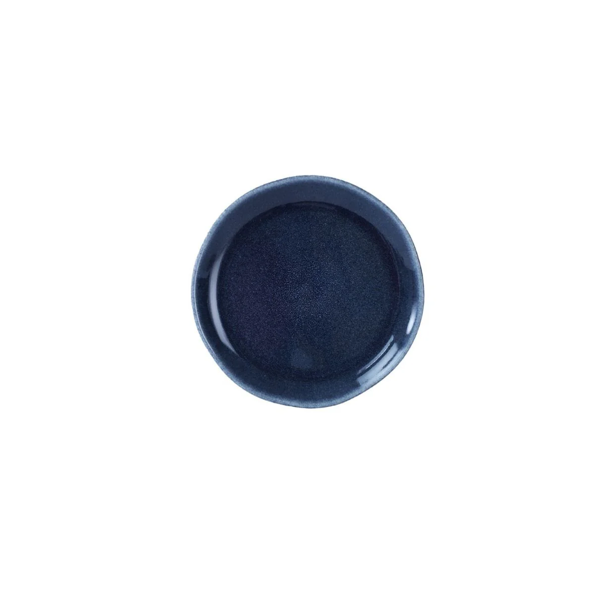 assiette à pain bleu nuit