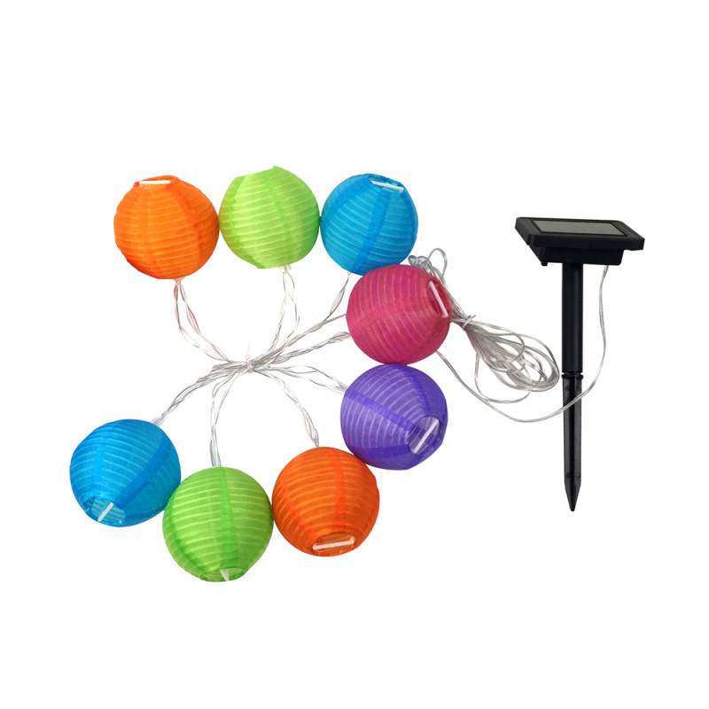 Guirlande lumineuse LED multicolore 2700 K 5 m 8 x 1 W XANLITE