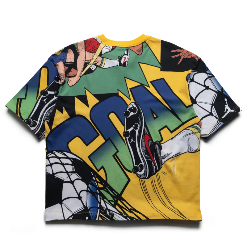Jordan Essentials Brazil Boxy Tee - Varsity Maize