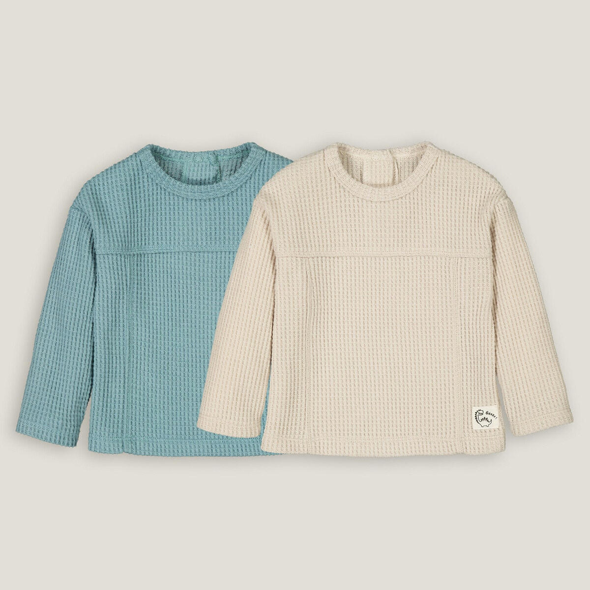 Lot de 2 t-shirts manches longues