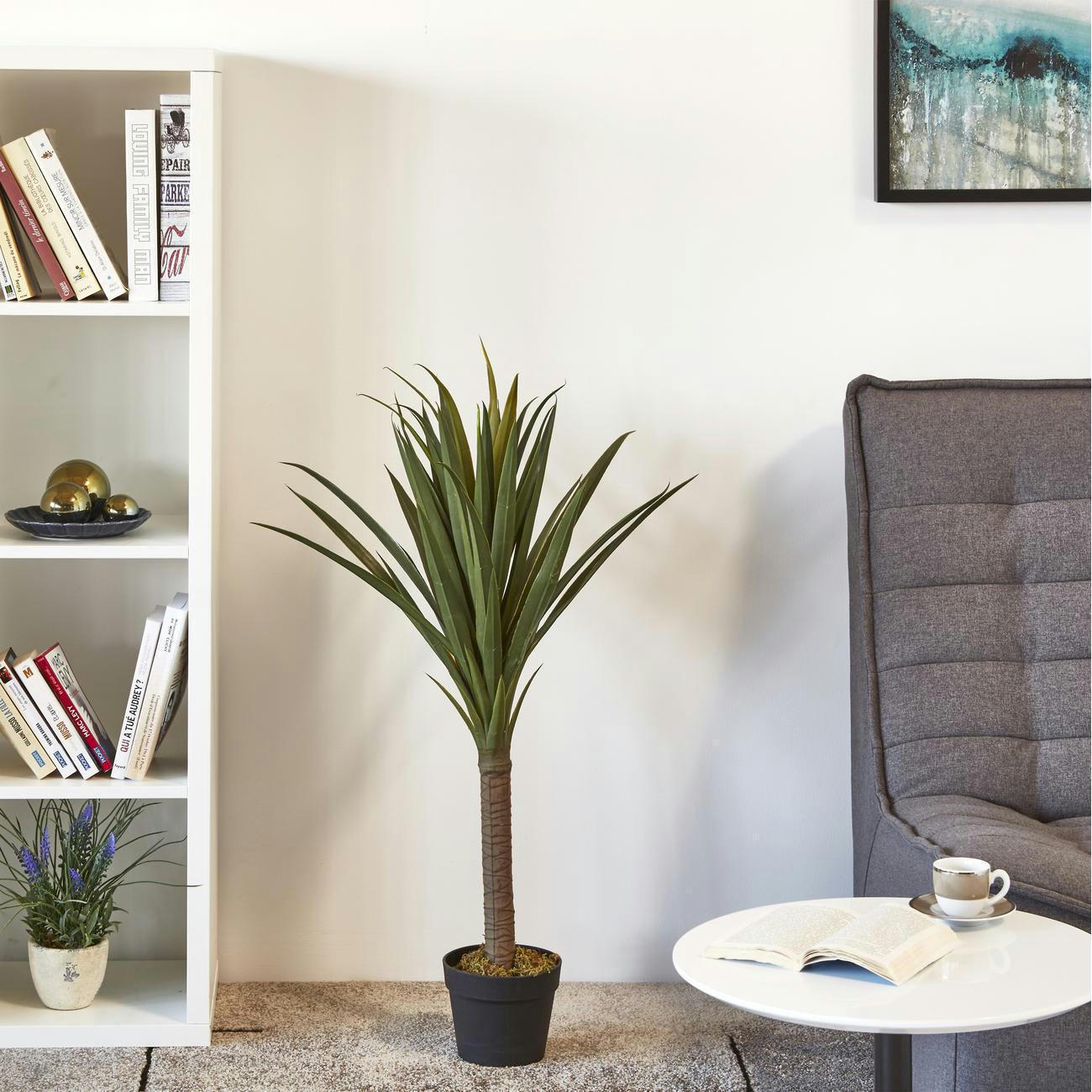 OPPO - Plante artificielle polyethylène vert H95cm