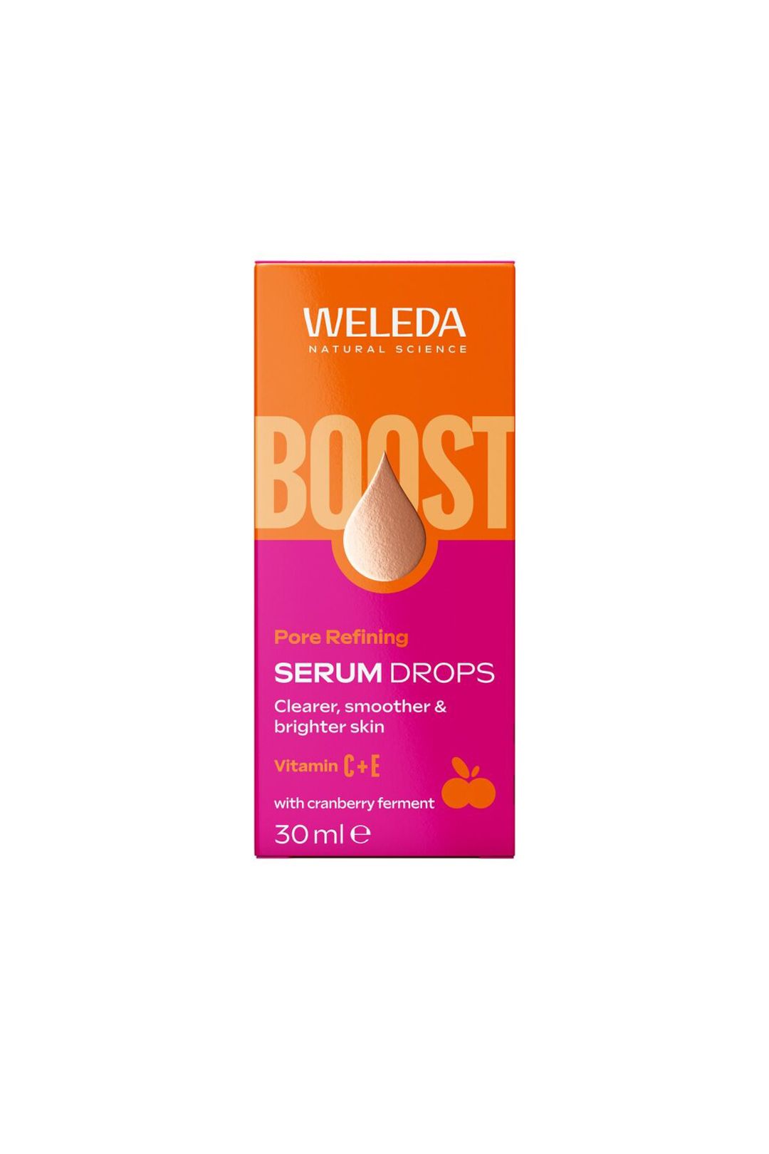 Weleda Pore Refining Vitamin C Serum Booster Drops 30ml