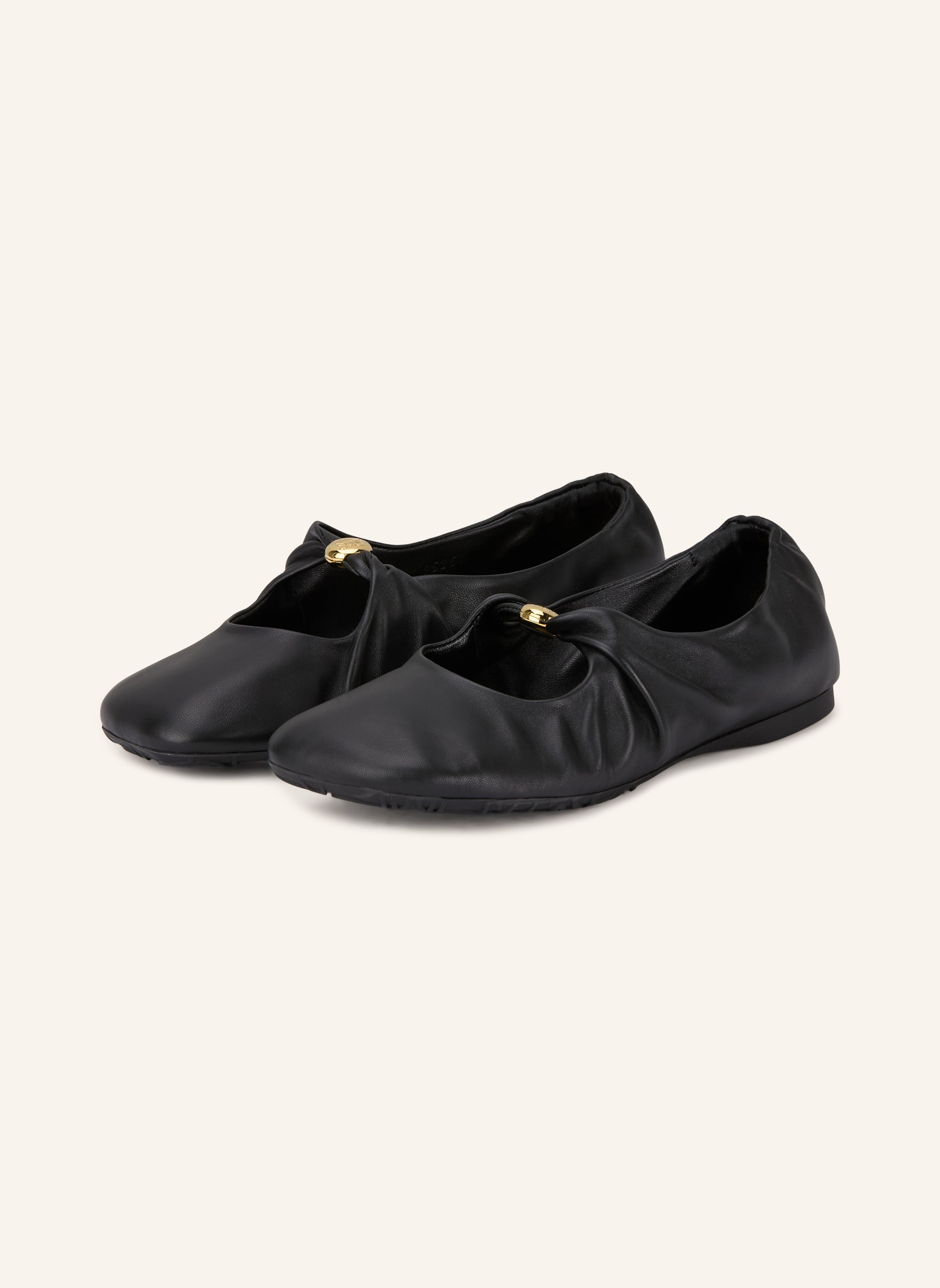 LOEWE Mary-Jane-Ballerinas PEBBLE SOFT
