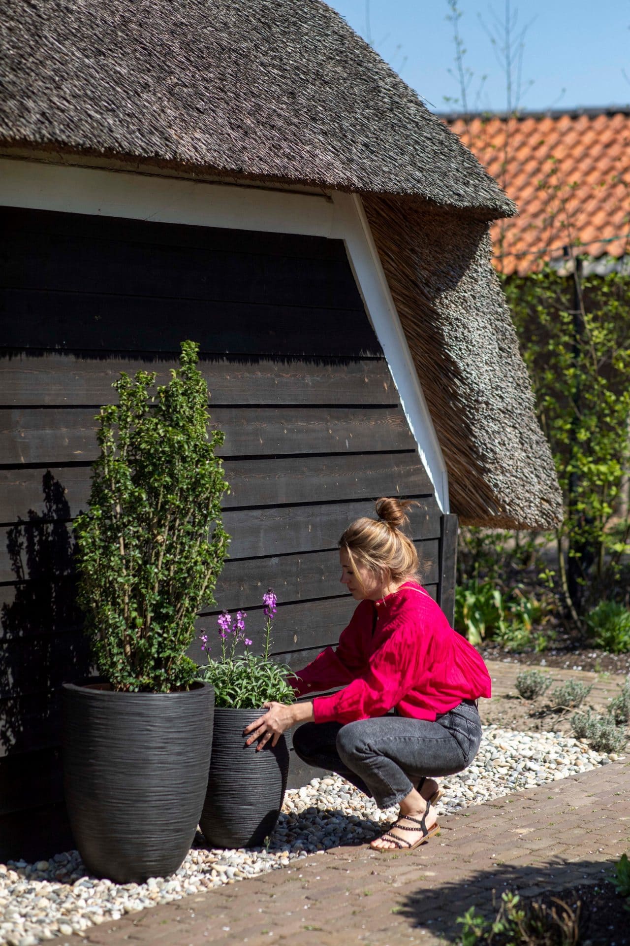 Capi Europe - Vaas elegant laag Rib NL - 46x58 - Beige