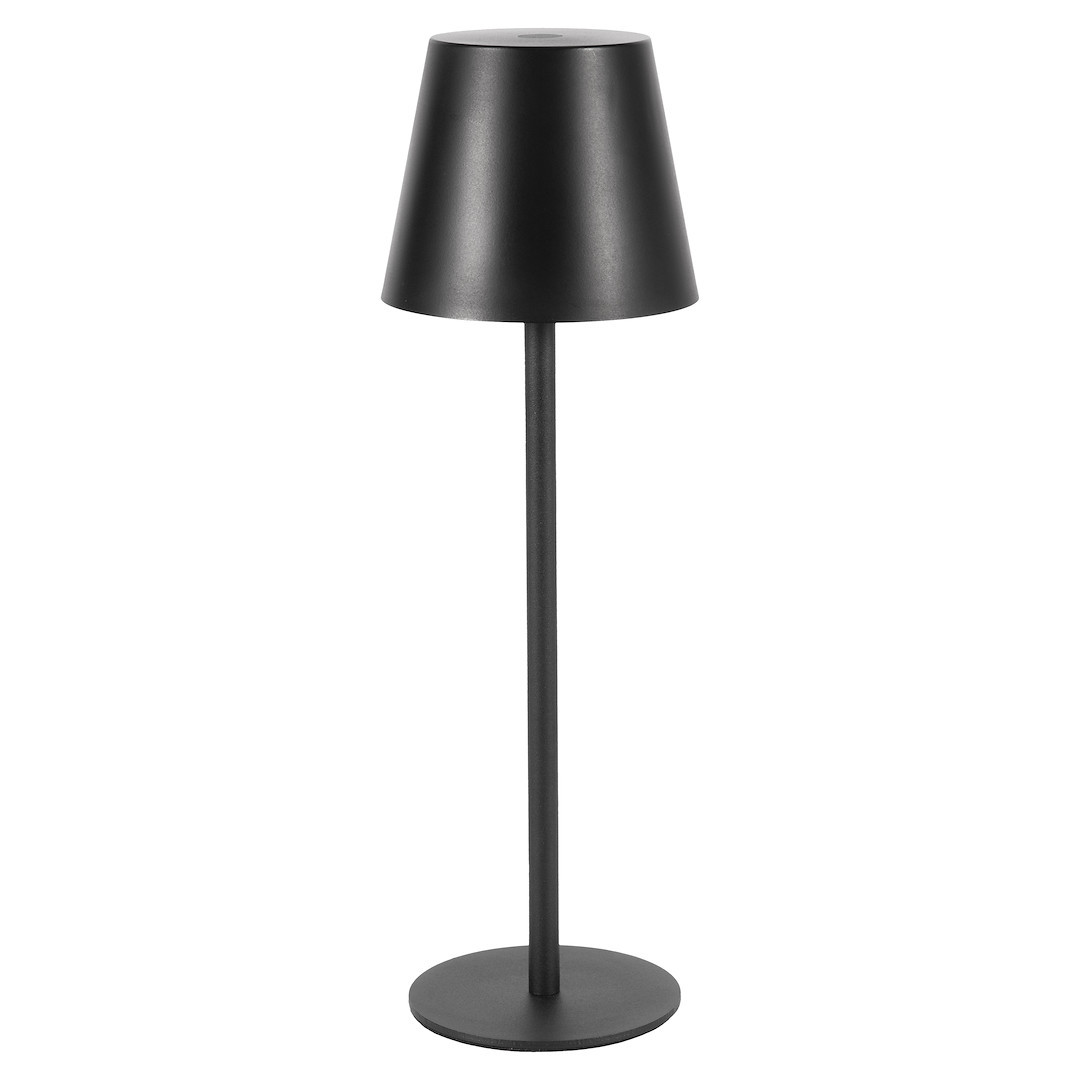 Lampa stołowa akumulatorowa VIRGIN czarna LED 3W wys:35cm Eko-Light