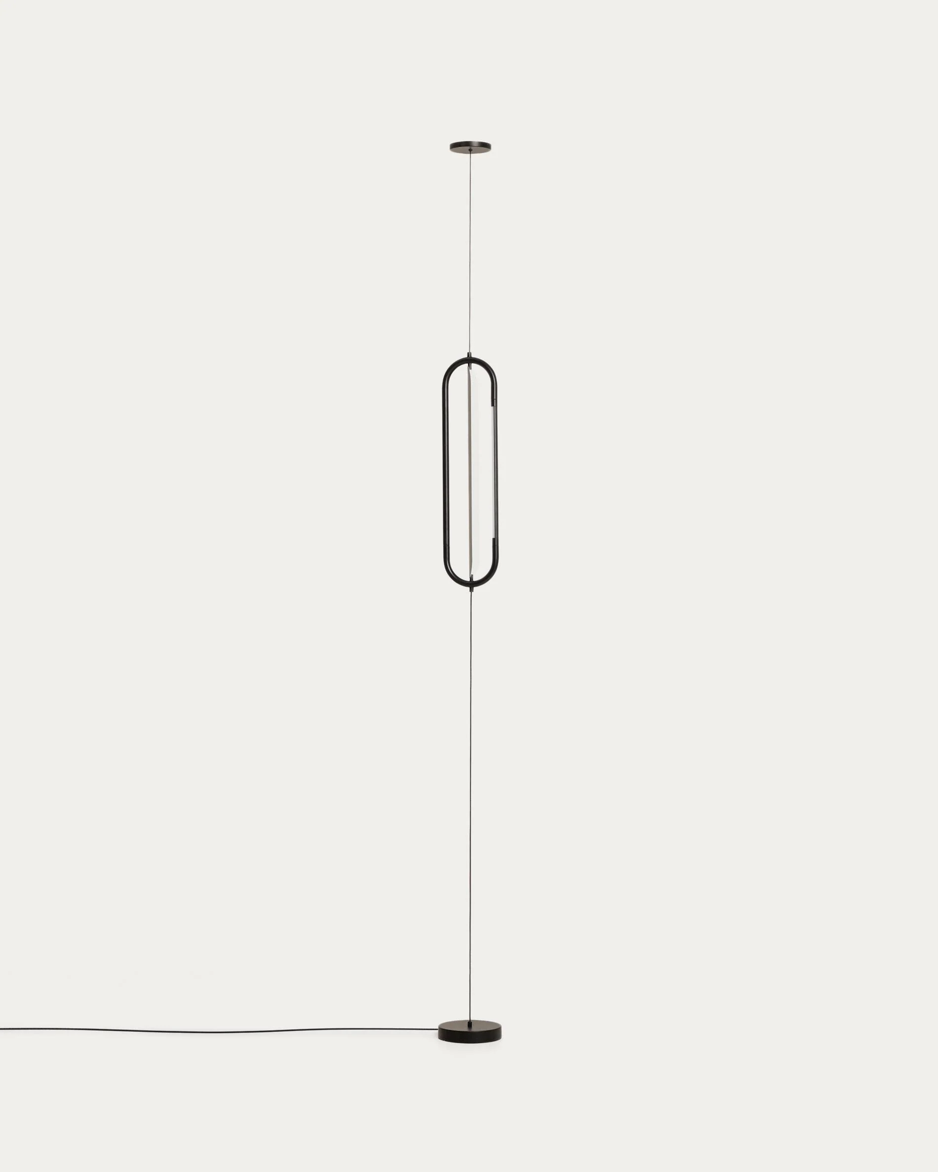 Bow black aluminium ceiling lamp Ø 16 cm