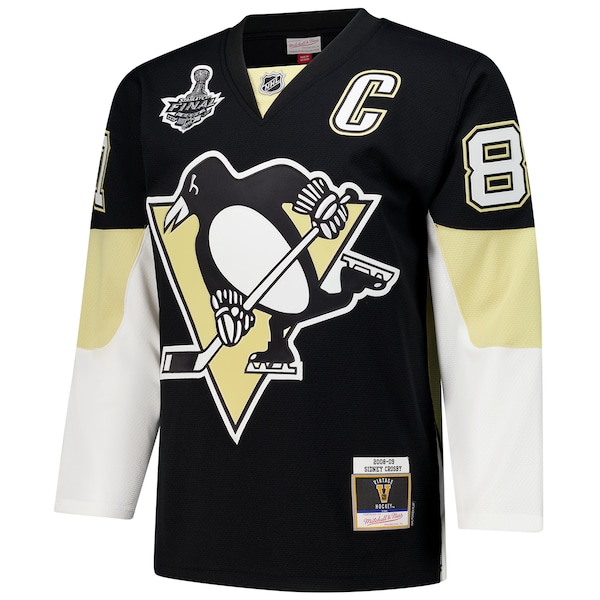 Sidney Crosby Pittsburgh Penguins 2008-09 Power Play Jersey - Black