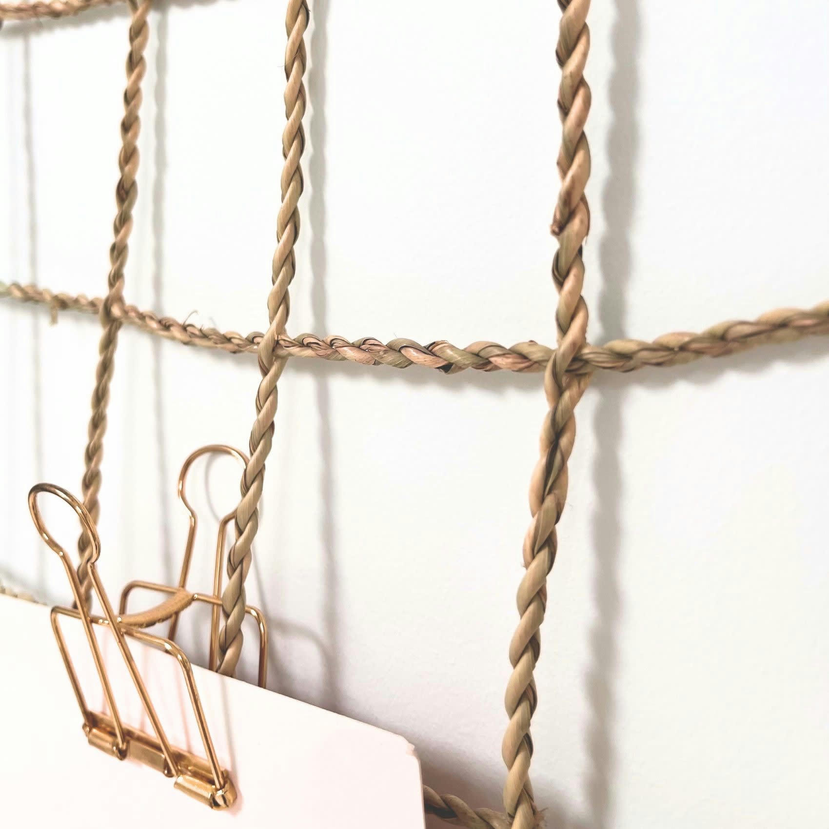 - Pêle mêle photos fibres naturelles osier naturel 150 cm