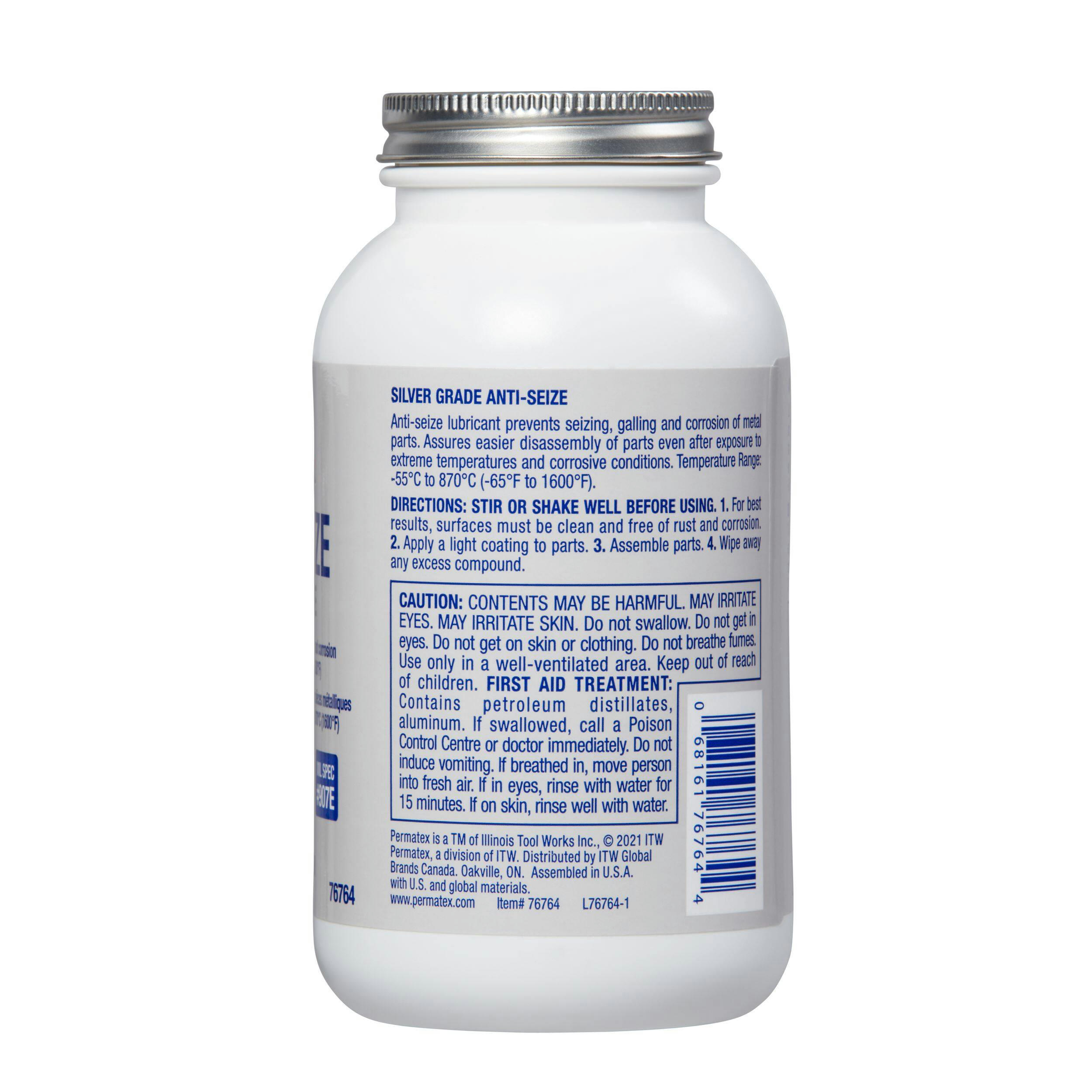 Permatex® Anti-Seize Lubricant, Silver Grade, 454-g