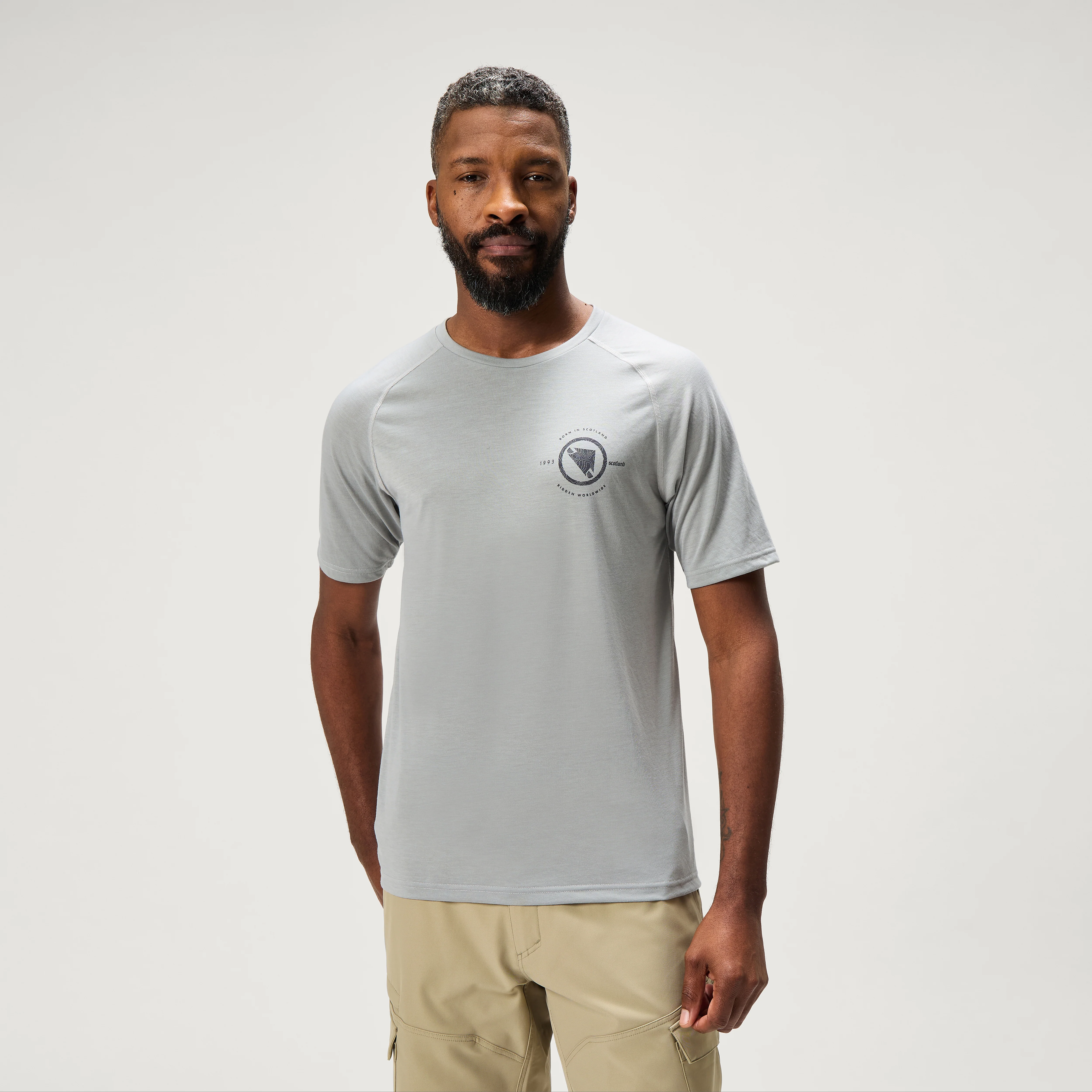 Men's Loop S/S Tech Tee - Dreich Grey