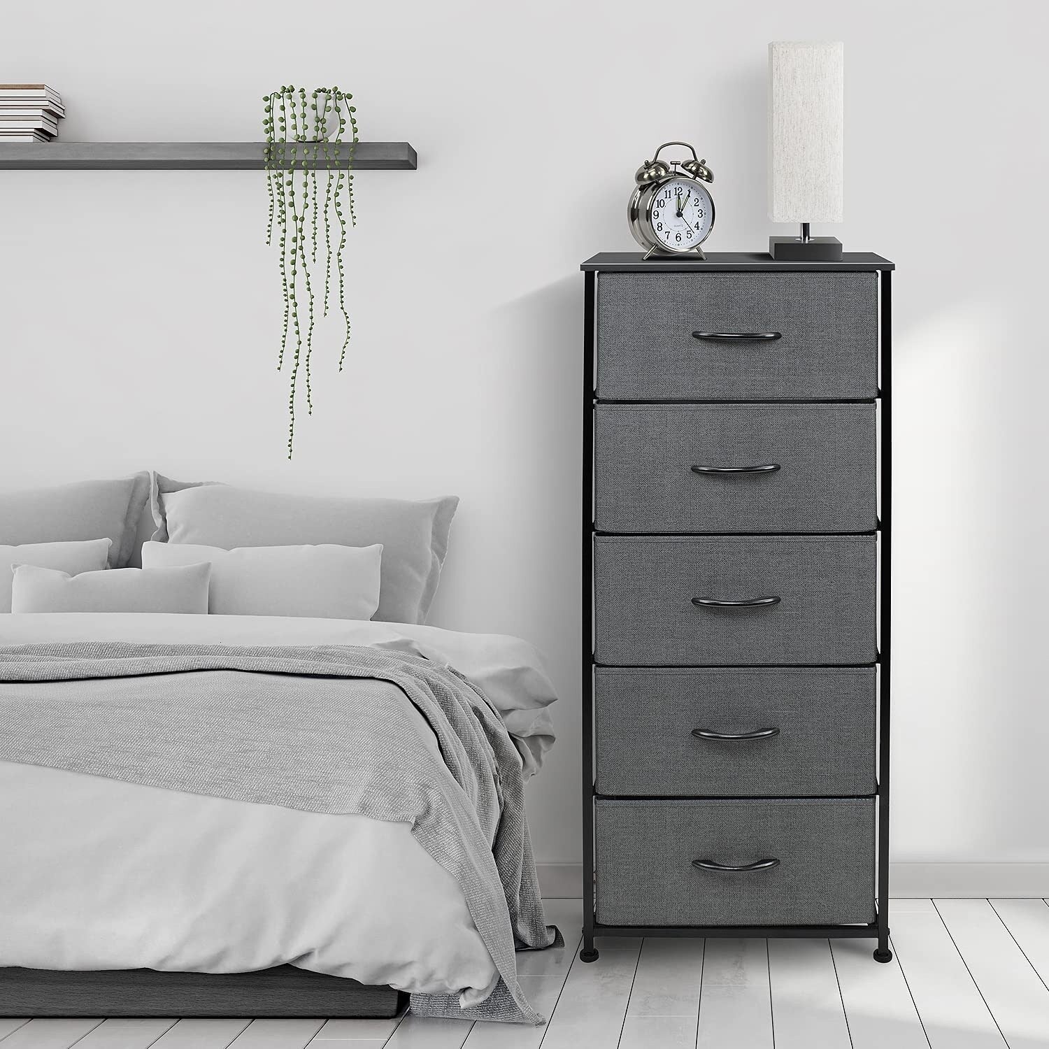 Dresser Storage Tower, Organizer for Closet, Tall Dresser for Bedroom